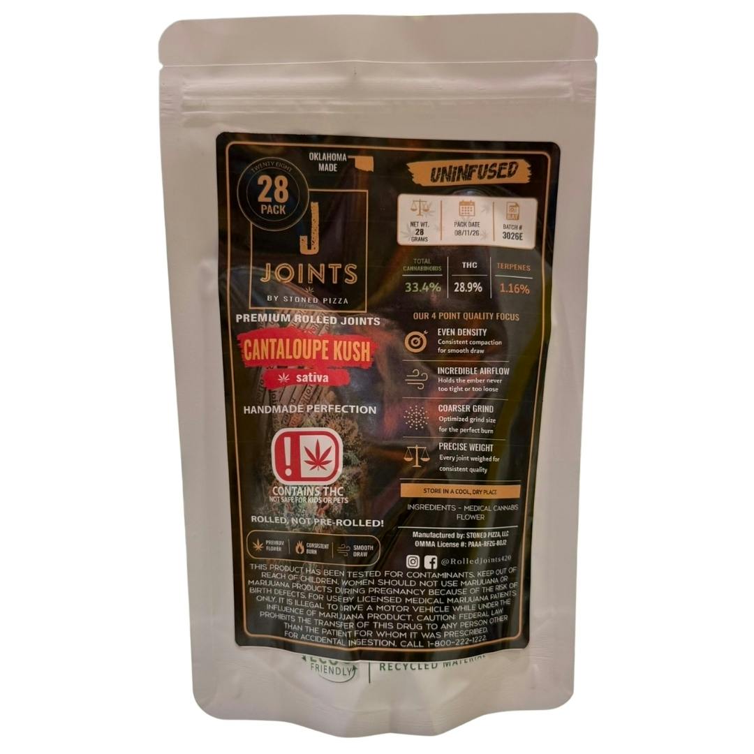 Joints - Cantaloupe Kush (S) - 28pk Flower Pre Rolls (1g)