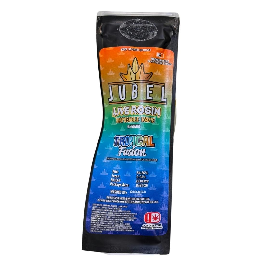 Jubel - Tropical Fusion (H) - .5g Live Rosin Disposable