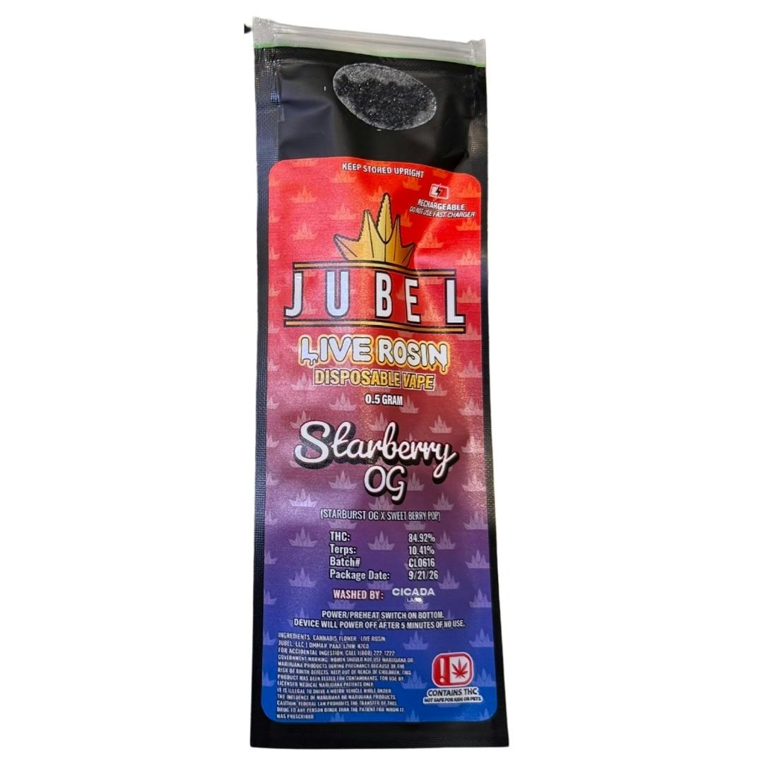 Jubel - Starberry OG (I) - .5g Live Rosin Disposable
