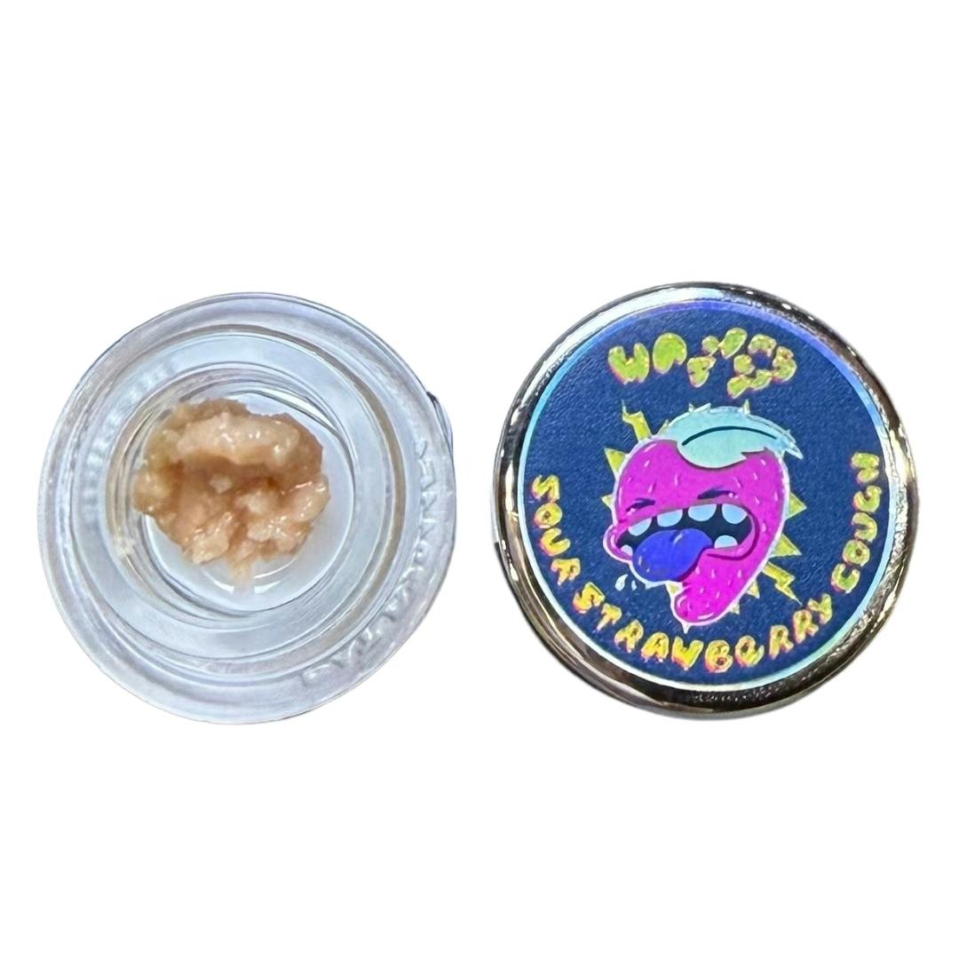 Washers - Sour Strawberry Cough - 1g Live Rosin