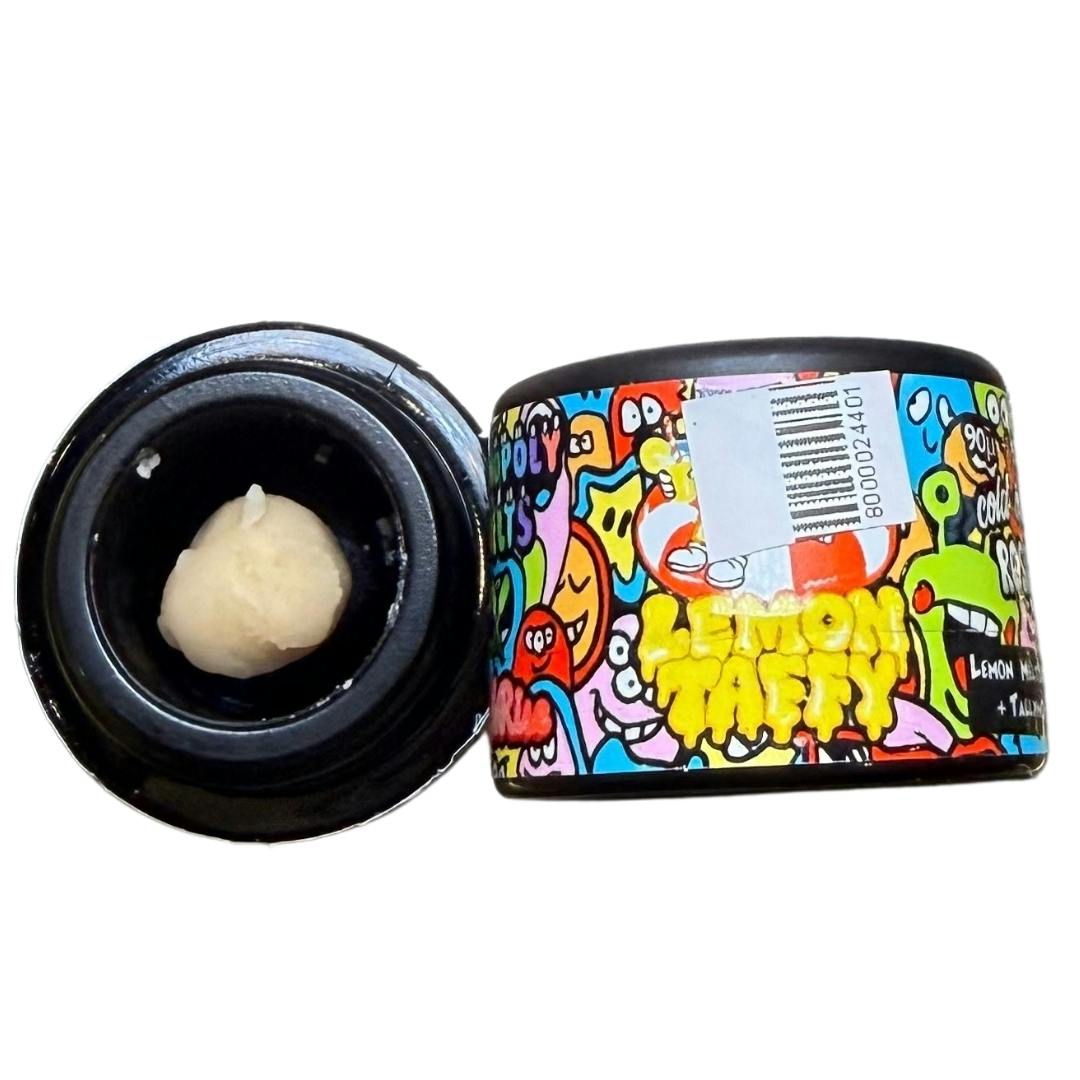 Monopoly Melts - Lemon Taffy - Live Rosin Badder 1g