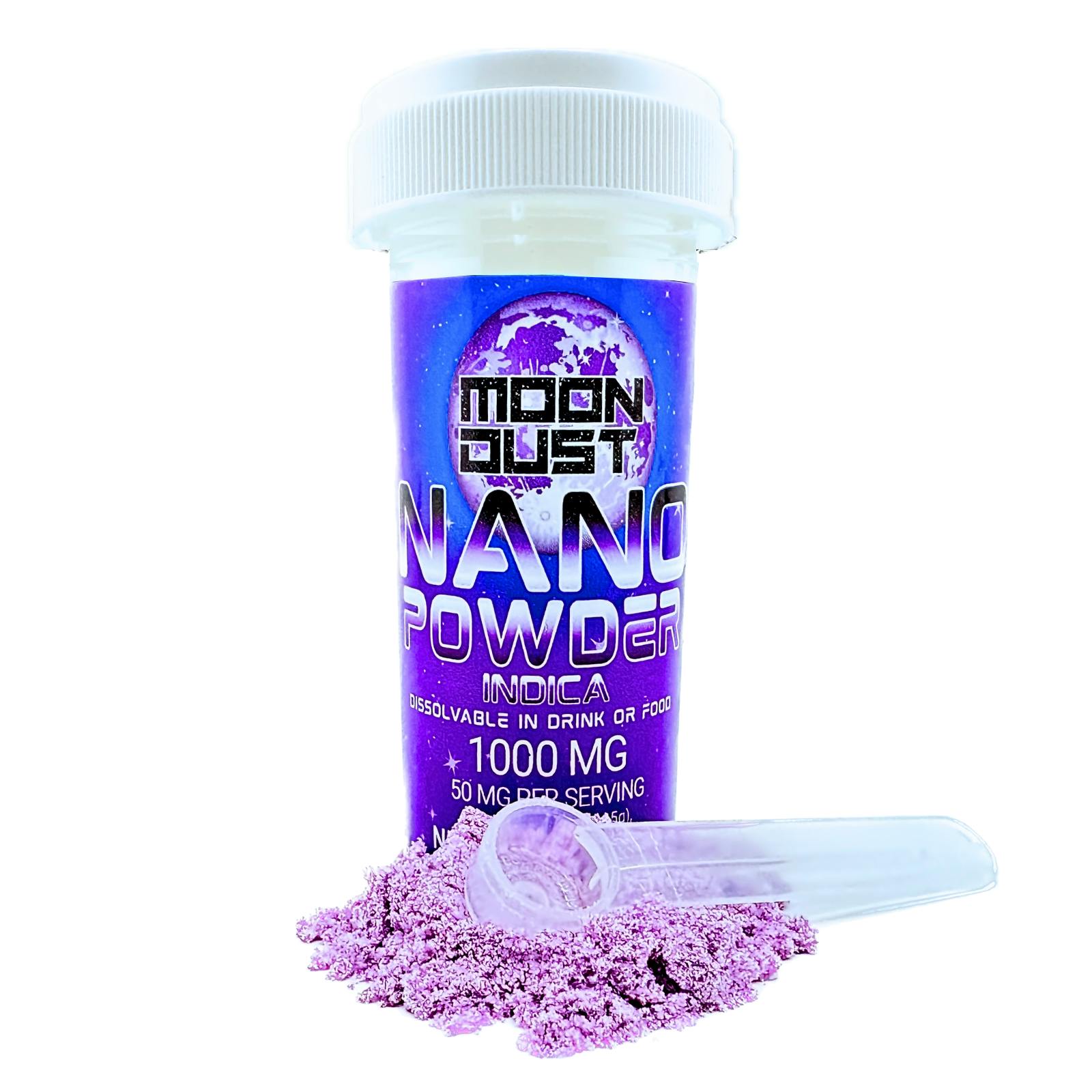 Moon Dust | Indica Nano Powder | Mix-ins | 1000mg | 1g