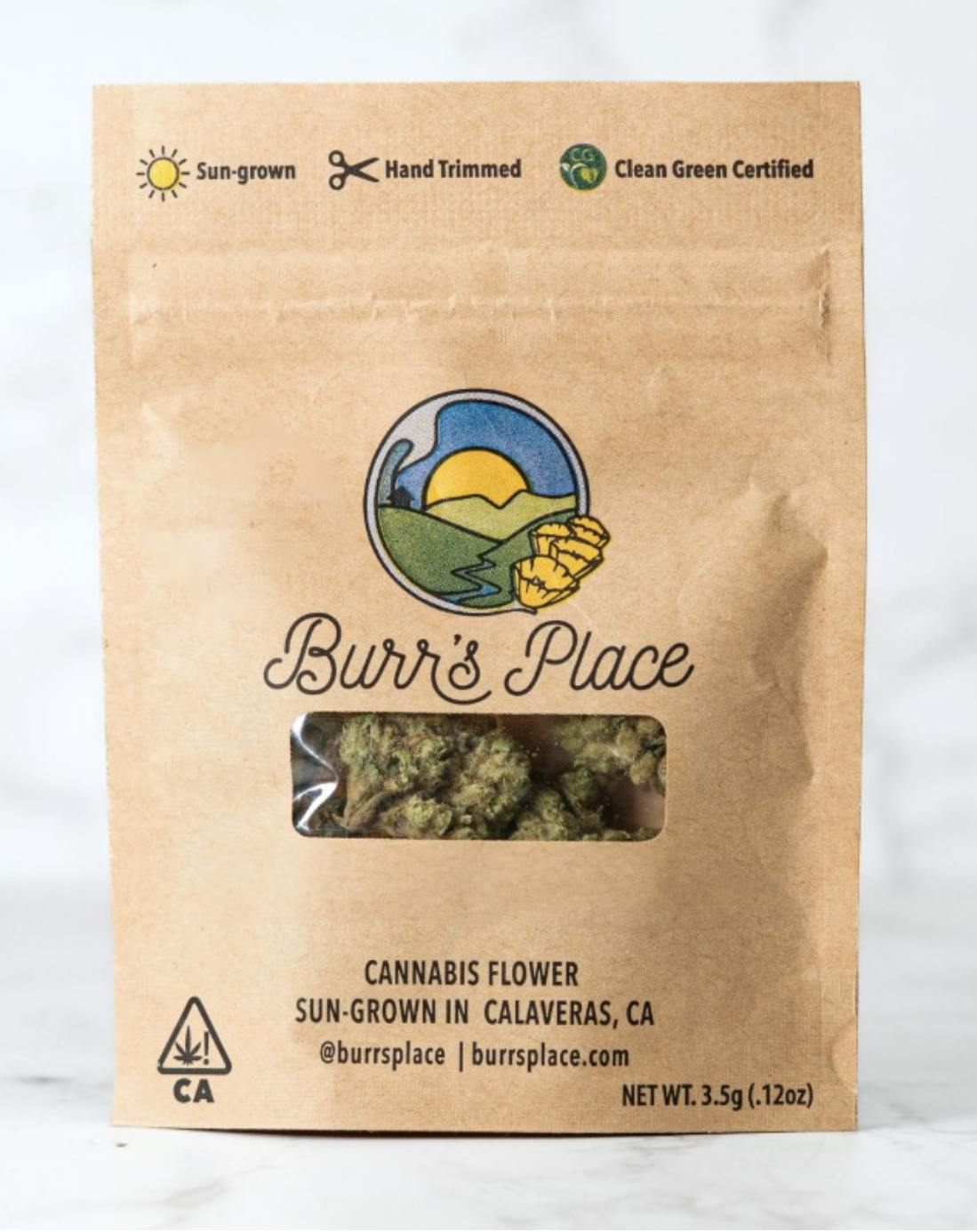 BURRS PLACE-CAP CITY KUSH(FLOWER)-3.5G(P)