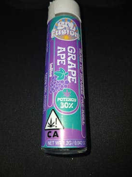 Sol Fusion Grape Ape Preroll