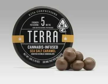 Terra 100mg Sea Salt Caramel Bites