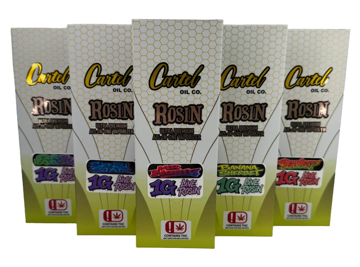 Cartel Live Rosin 1G Kush Mints