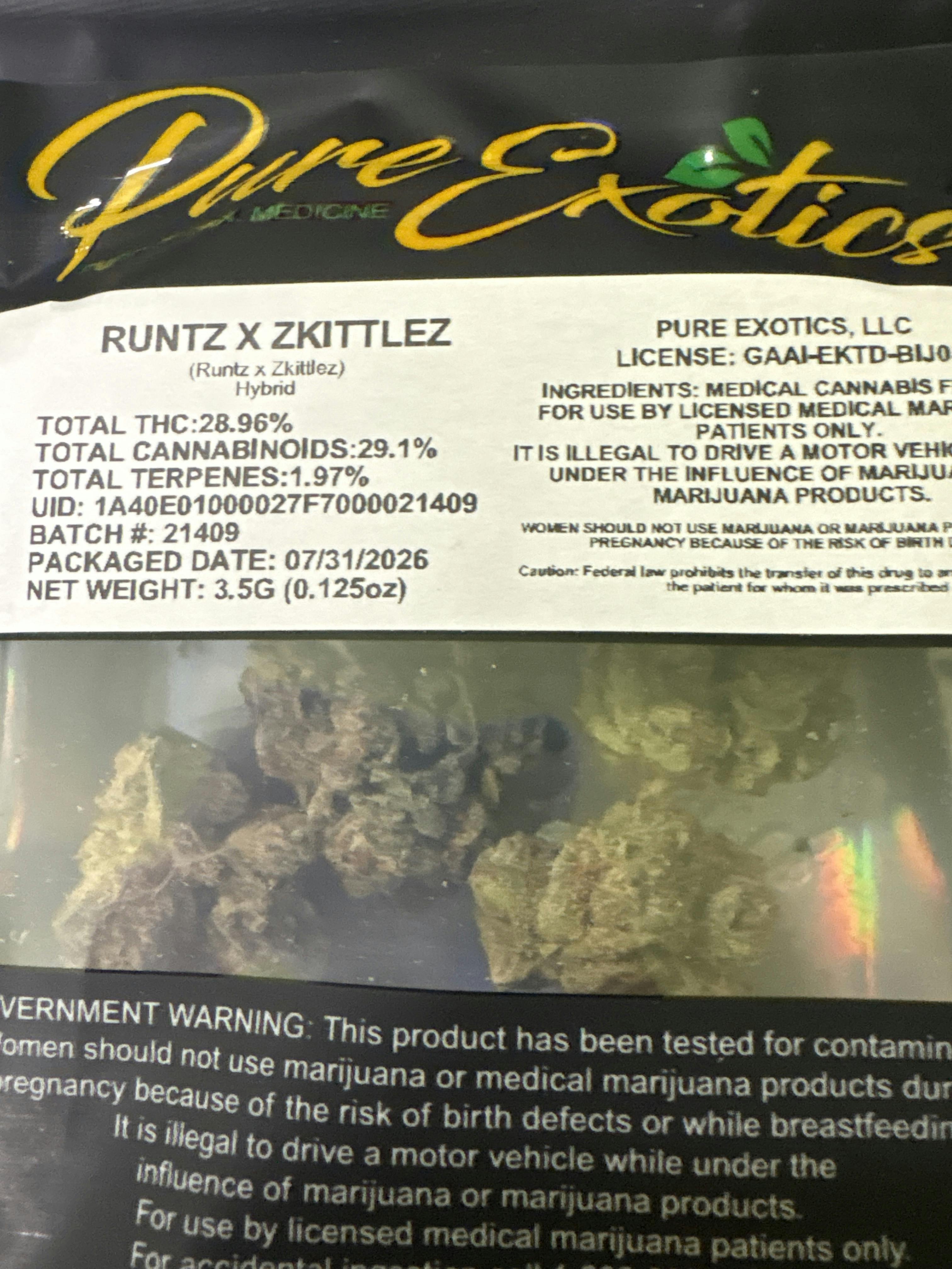 Runtz x Zkittlez