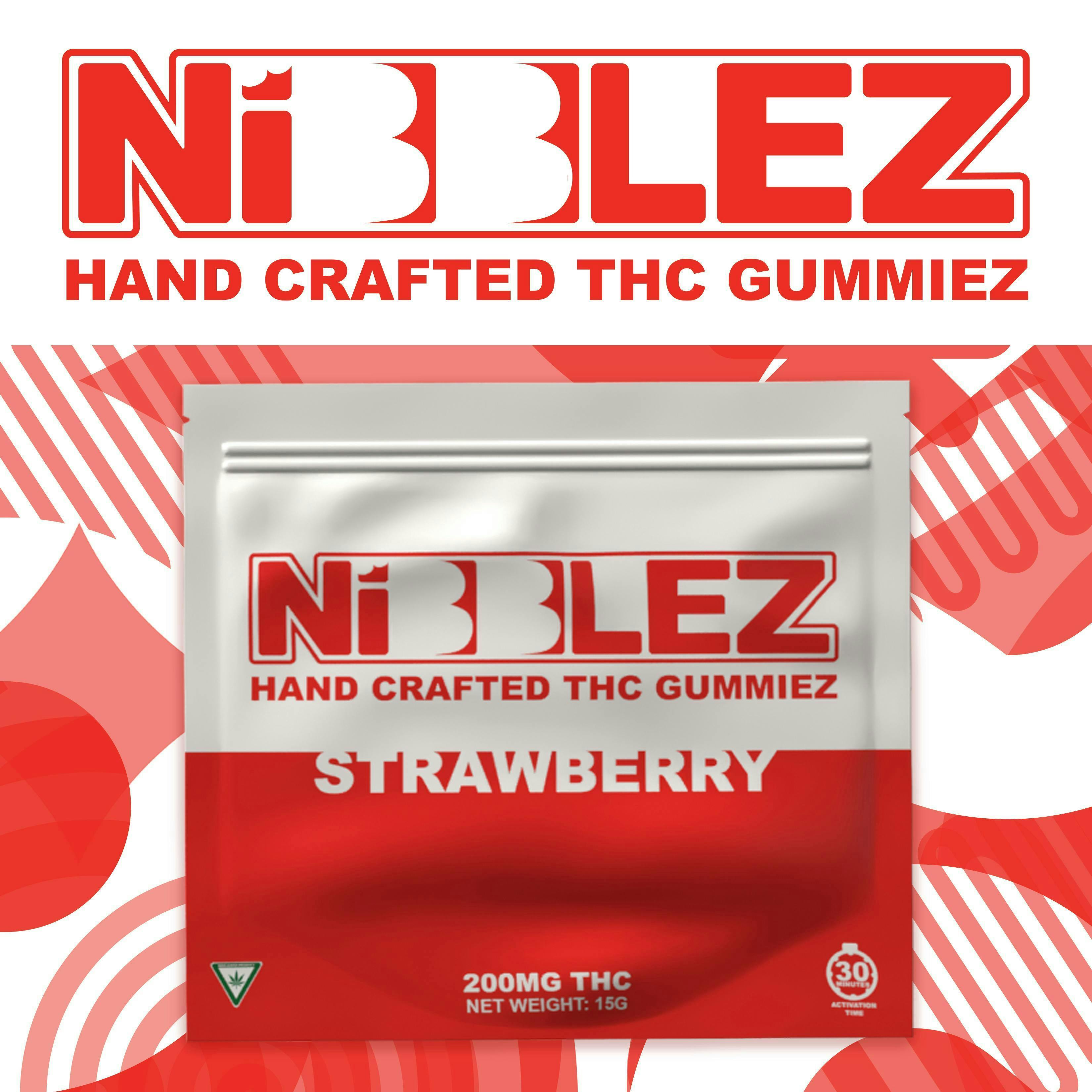 Nibblez | Strawberry | 200MG