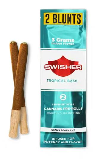 Holistic Industries | Swisher Tropical Bash | 3g Pre-Rolls
