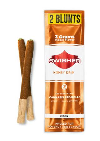 Holistic Industries | Swisher Honey Drip | 3g Pre-Rolls