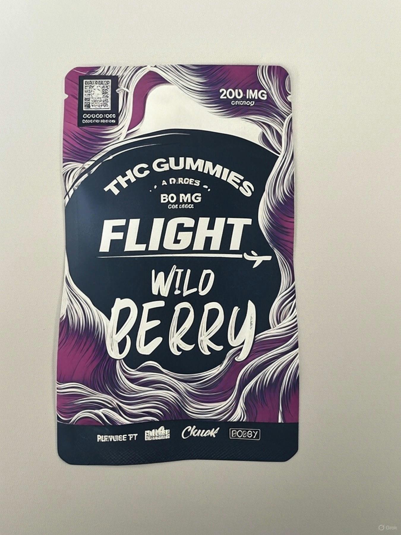 Flight - Wild Berry Gummies 200mg