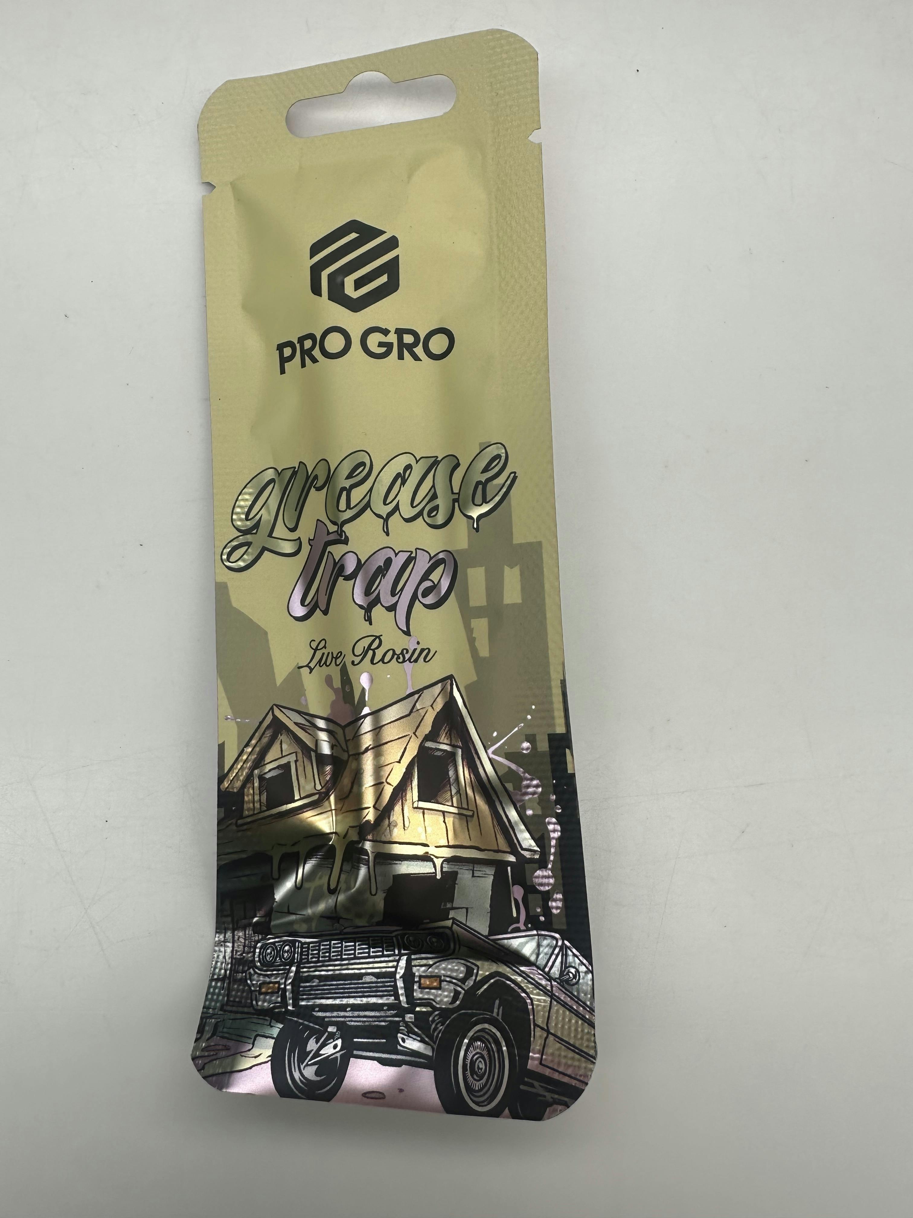 Pro Gro | Grease Trap | Live Rosin Disposable | 0.5g