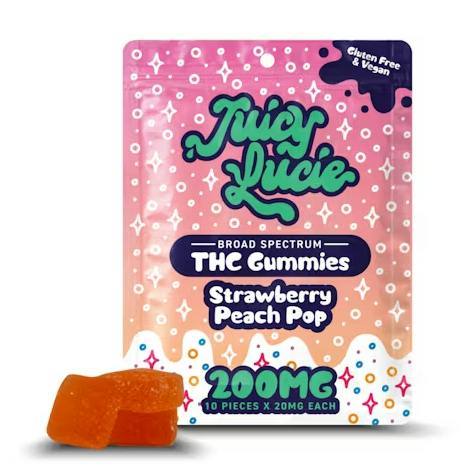CC | Juicy Lucie Strawberry Peach Vegan | 200mg