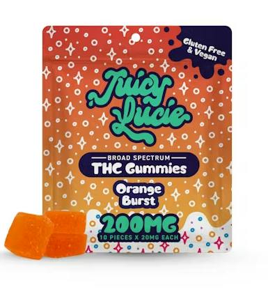 CC | Juicy Lucie Orange Burst Vegan | 200mg