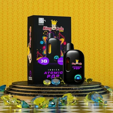 King Cole 3G Disposable Atomic Pop - Indica by King Cole