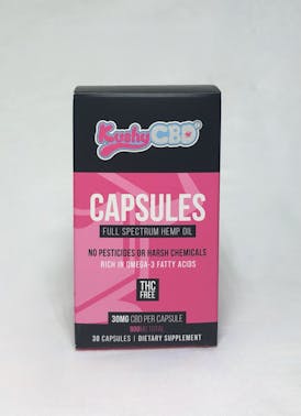 Kushy | Full Spectrum CBD Capsules | 300mg