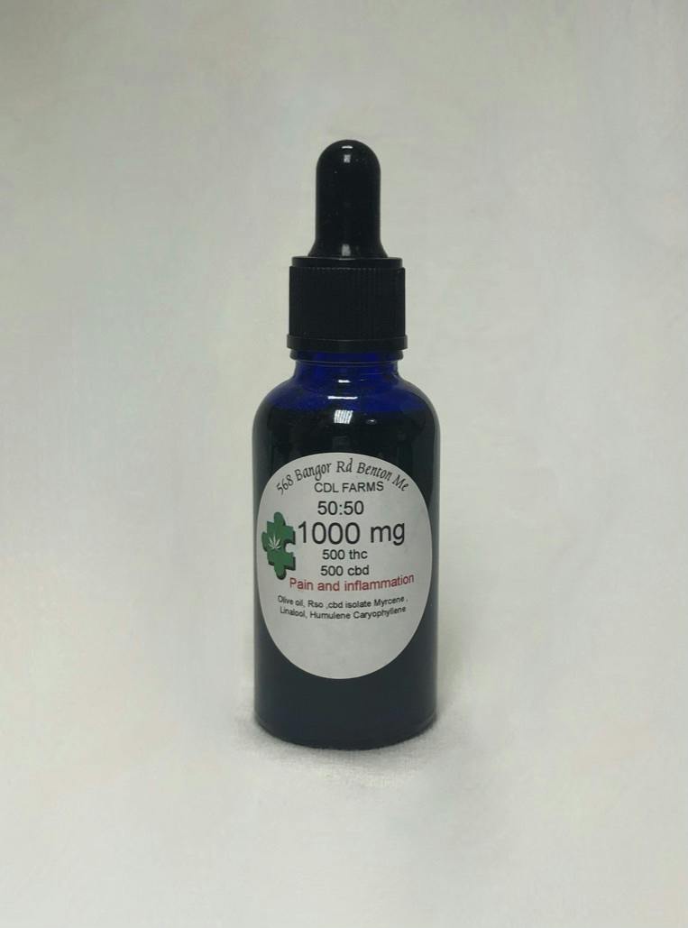 CDL Farms | CBD:THC | Tincture | 500:500