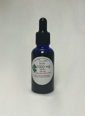 500mg THC 500mg CBD Tincture by CDL Farms