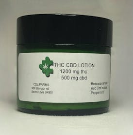 1200mg THC 500mg CBD Lotion by CDL Farms