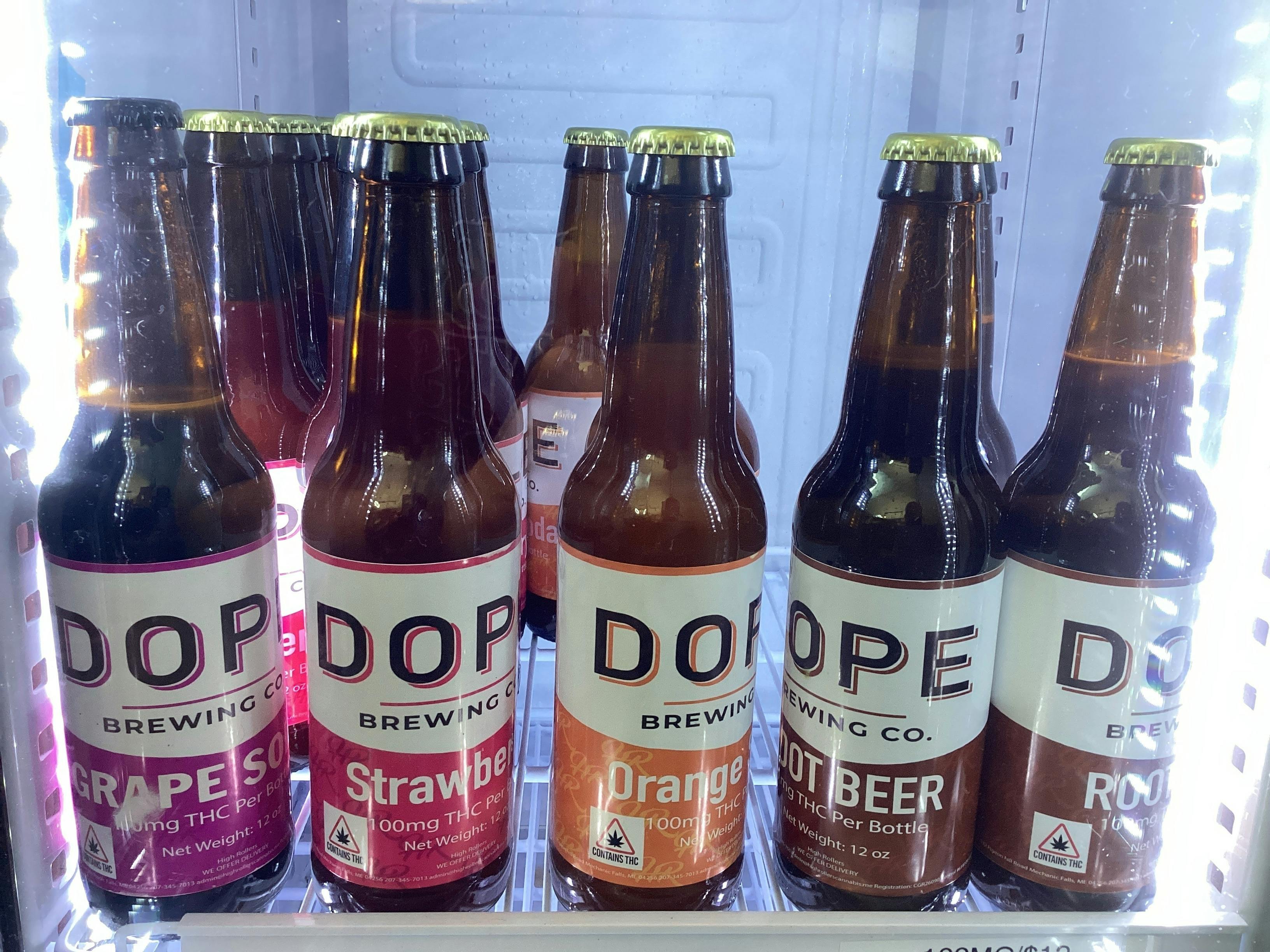 Dope Root Beer Soda 100mg