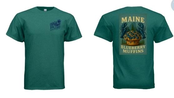 Graphic T-Shirt | Maine Blueberry Muffins