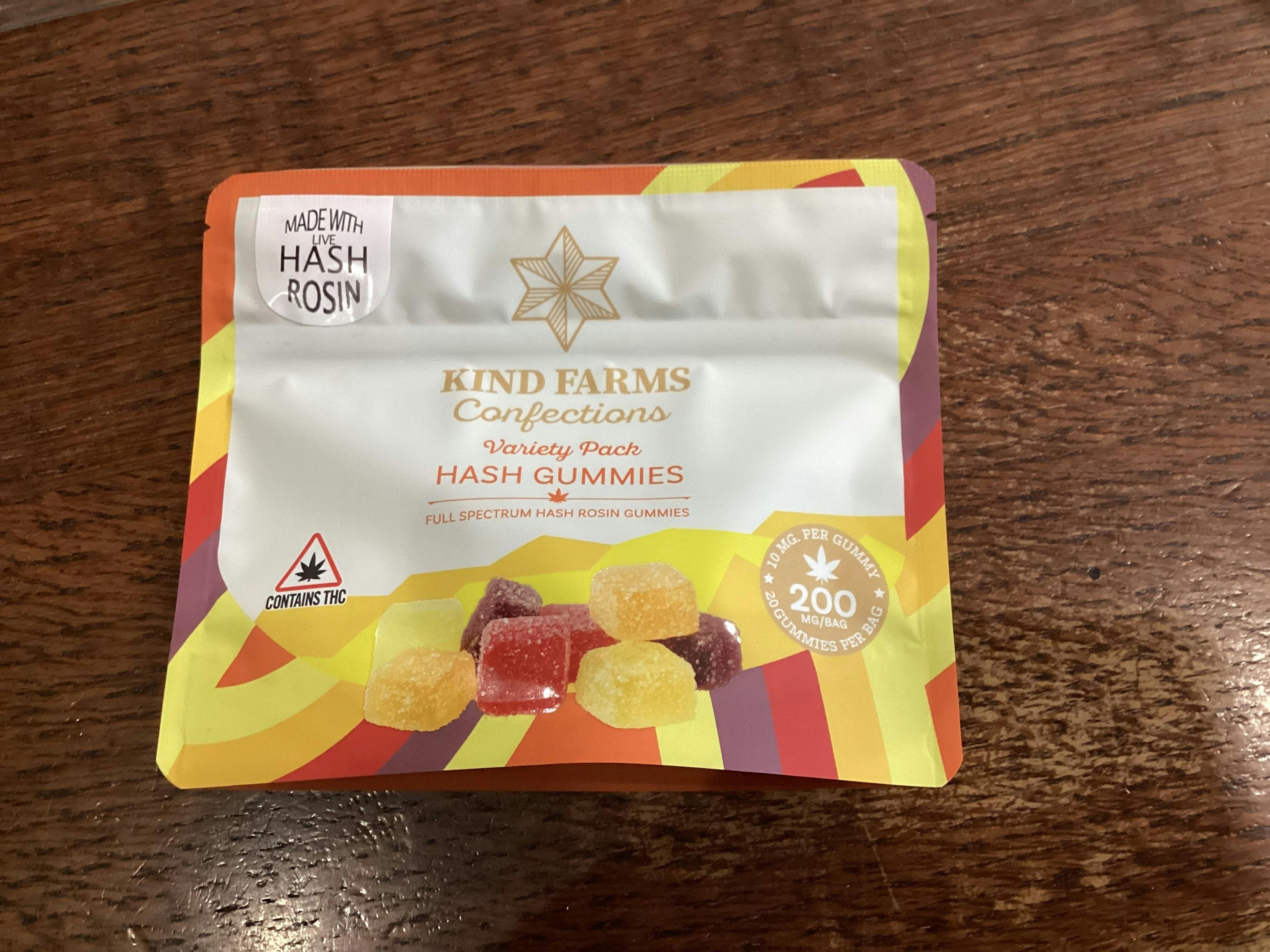 Kind Farms Reserve | Hash Gummies | 200mg