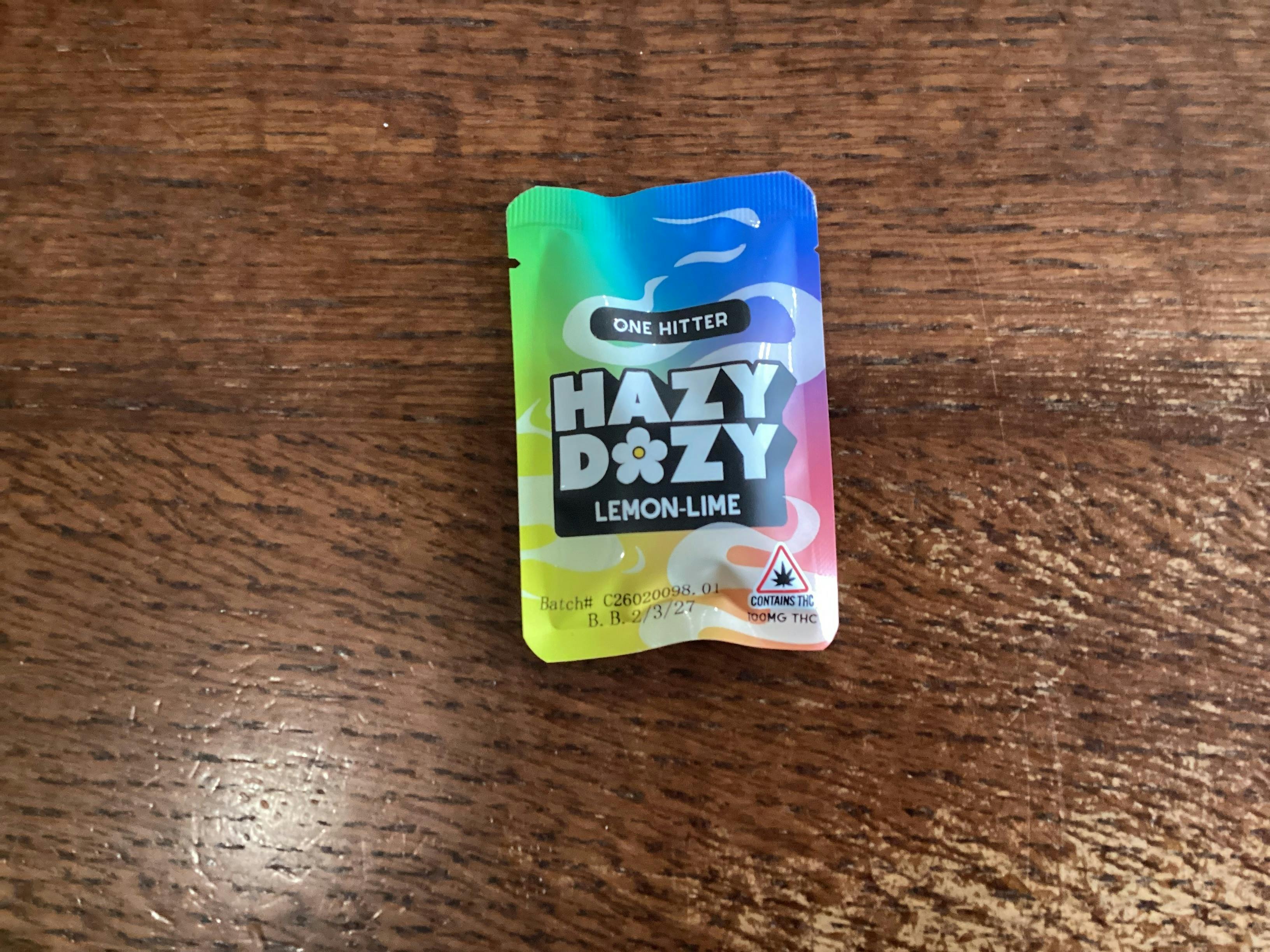 King Custy's Kitchen | Hazy Dazy One Hitter | 100mg