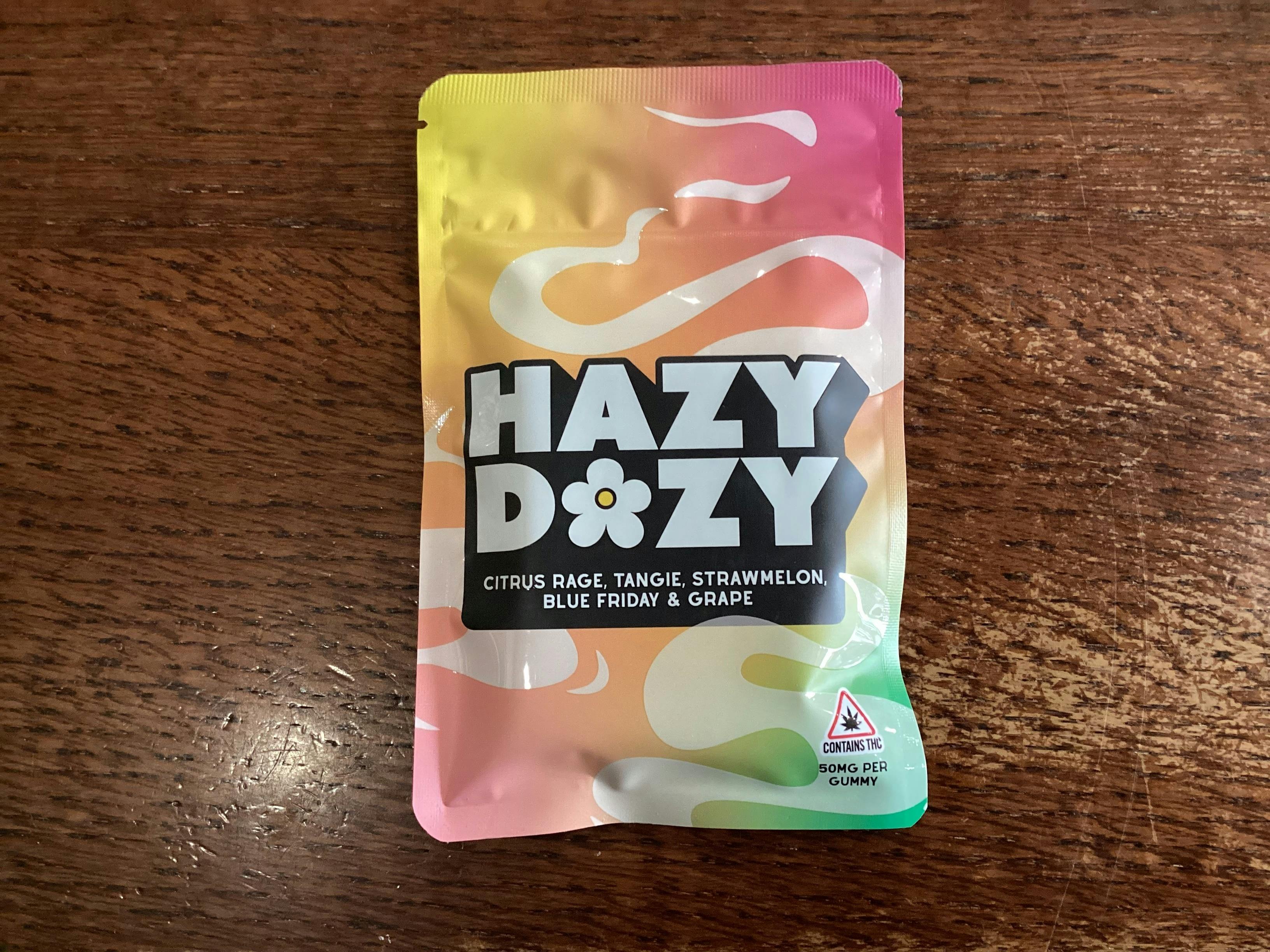 Sour Hazy Dazy Gummies | Gummies | 6pk | 50mg/ea