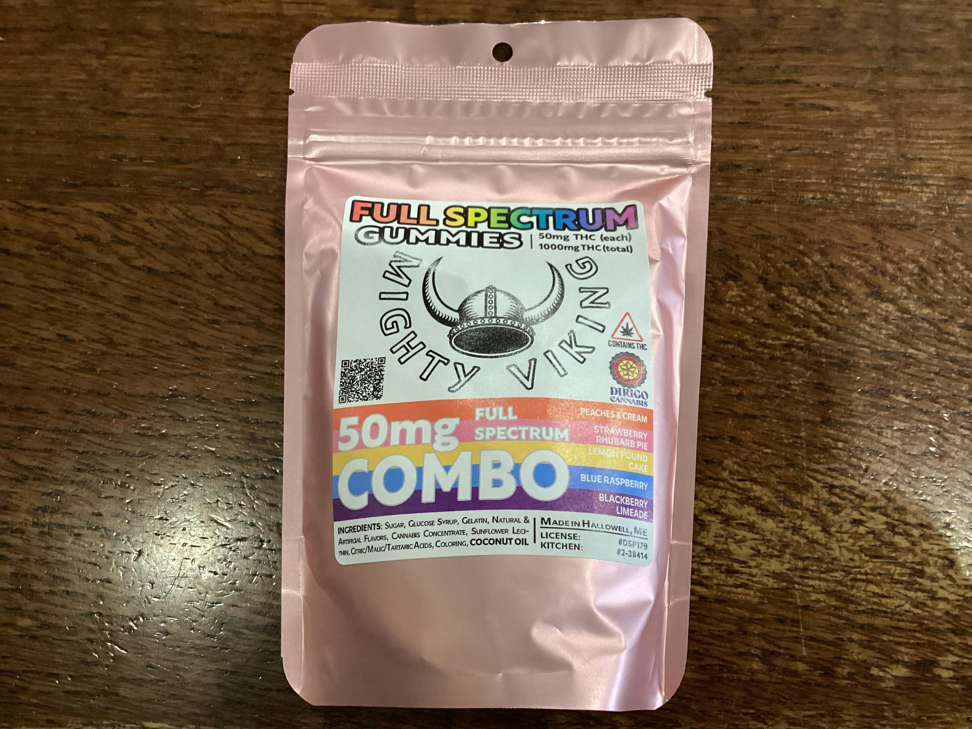 Full Spectrum Gummies | 50mg each/1000mg per bag