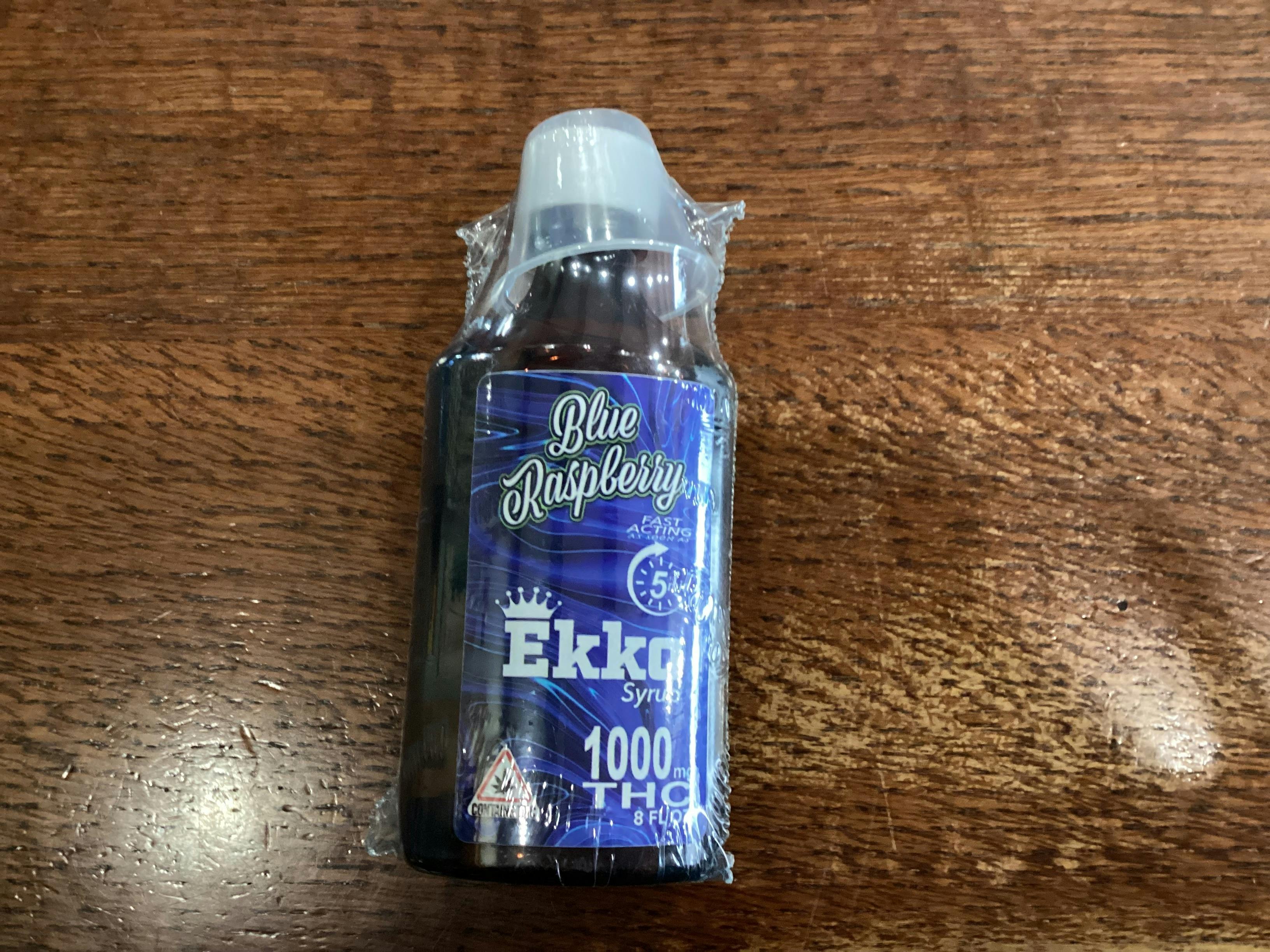 EkkoEssence | Blue Raspberry | Syrup | 1000mg | 8 fl oz by EkkoEssence