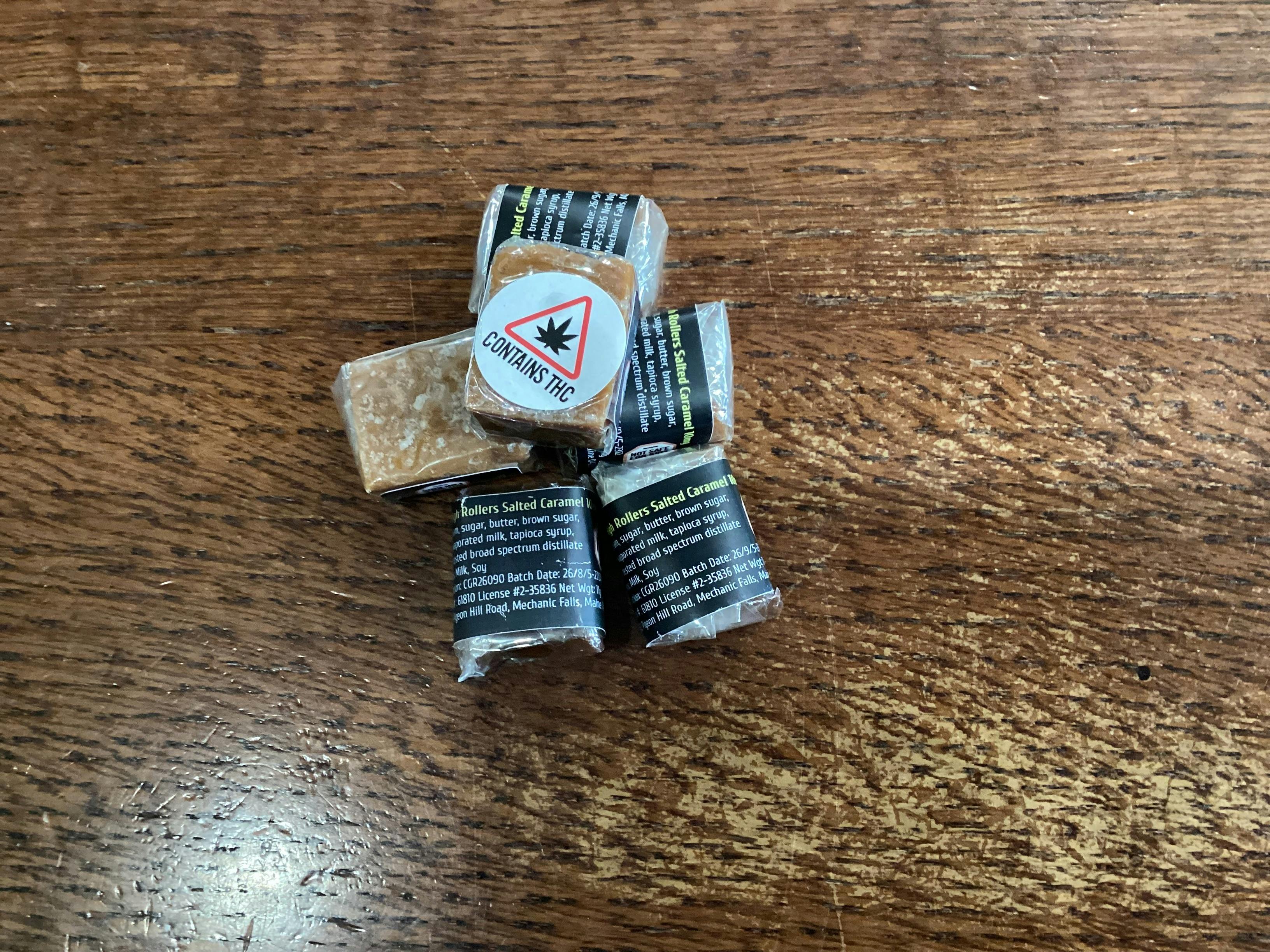 Salted Caramels | Baked Goods | 10pk | 10mg/ea at The Frost Factory