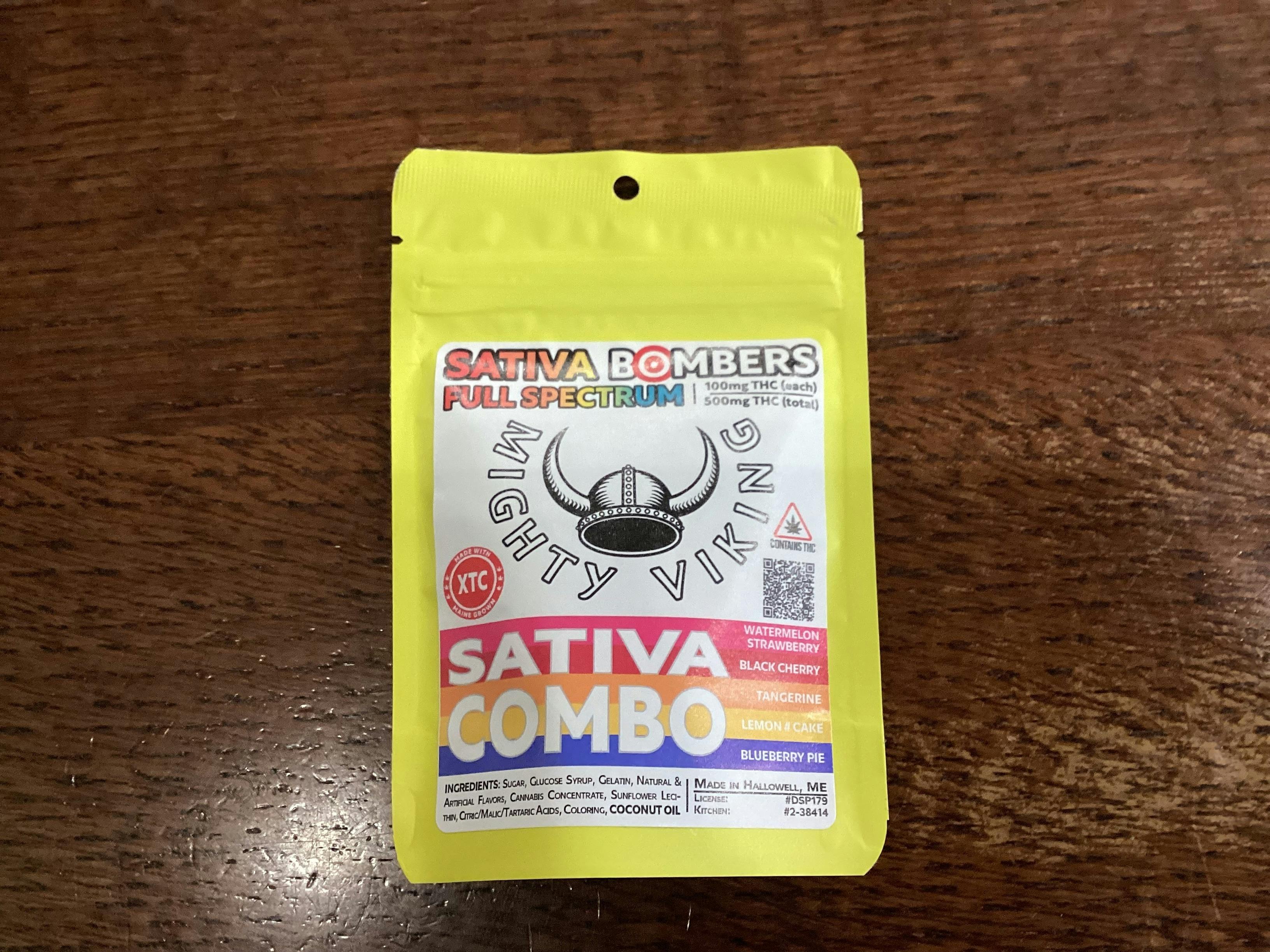Mighty Viking | Sativa Full Spectrum Bombers | 500 mg