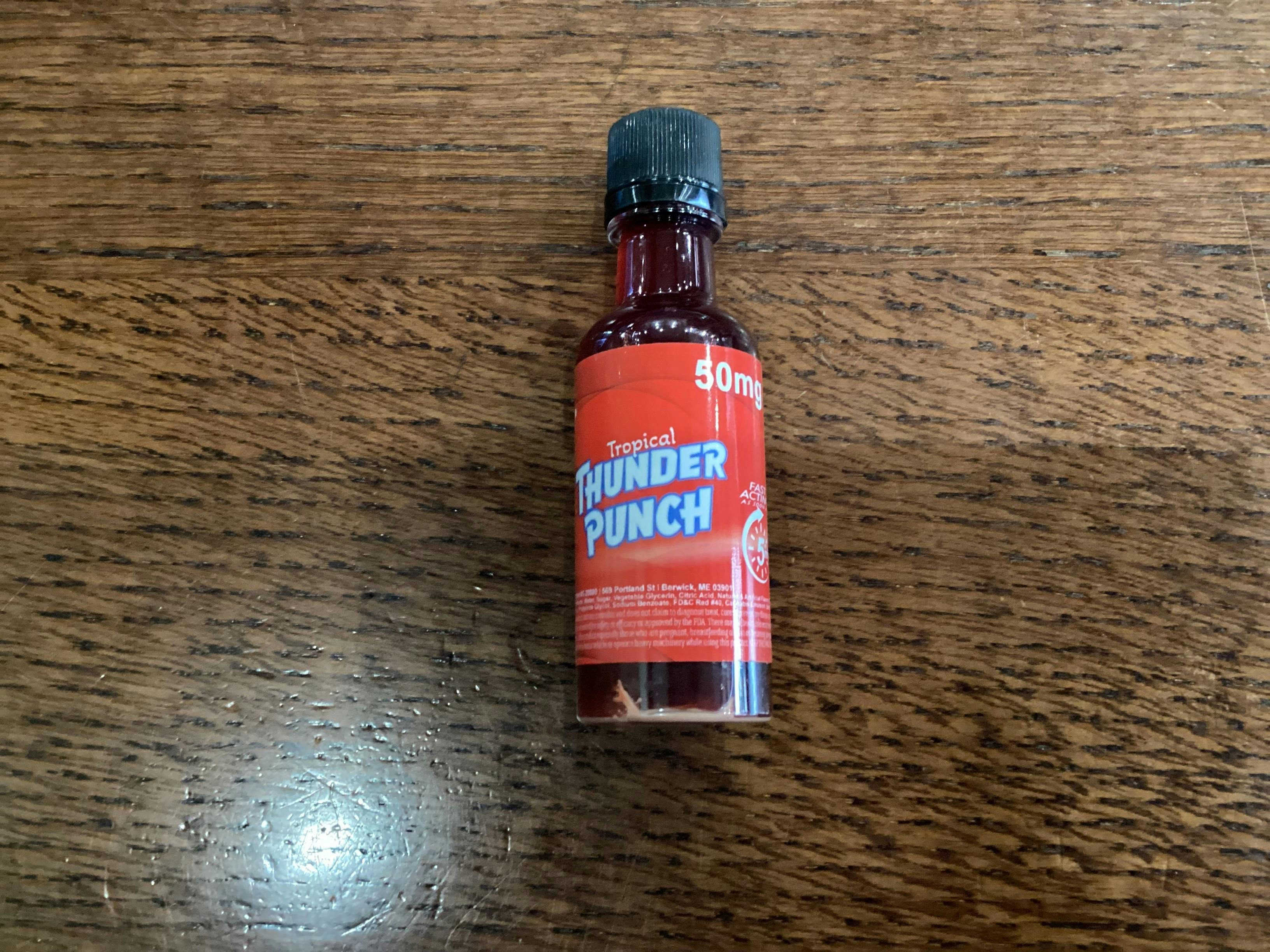 Tropical Thunder Punch Infused Shot | Non-carbonated | 50mg | 50mL at The Frost Factory