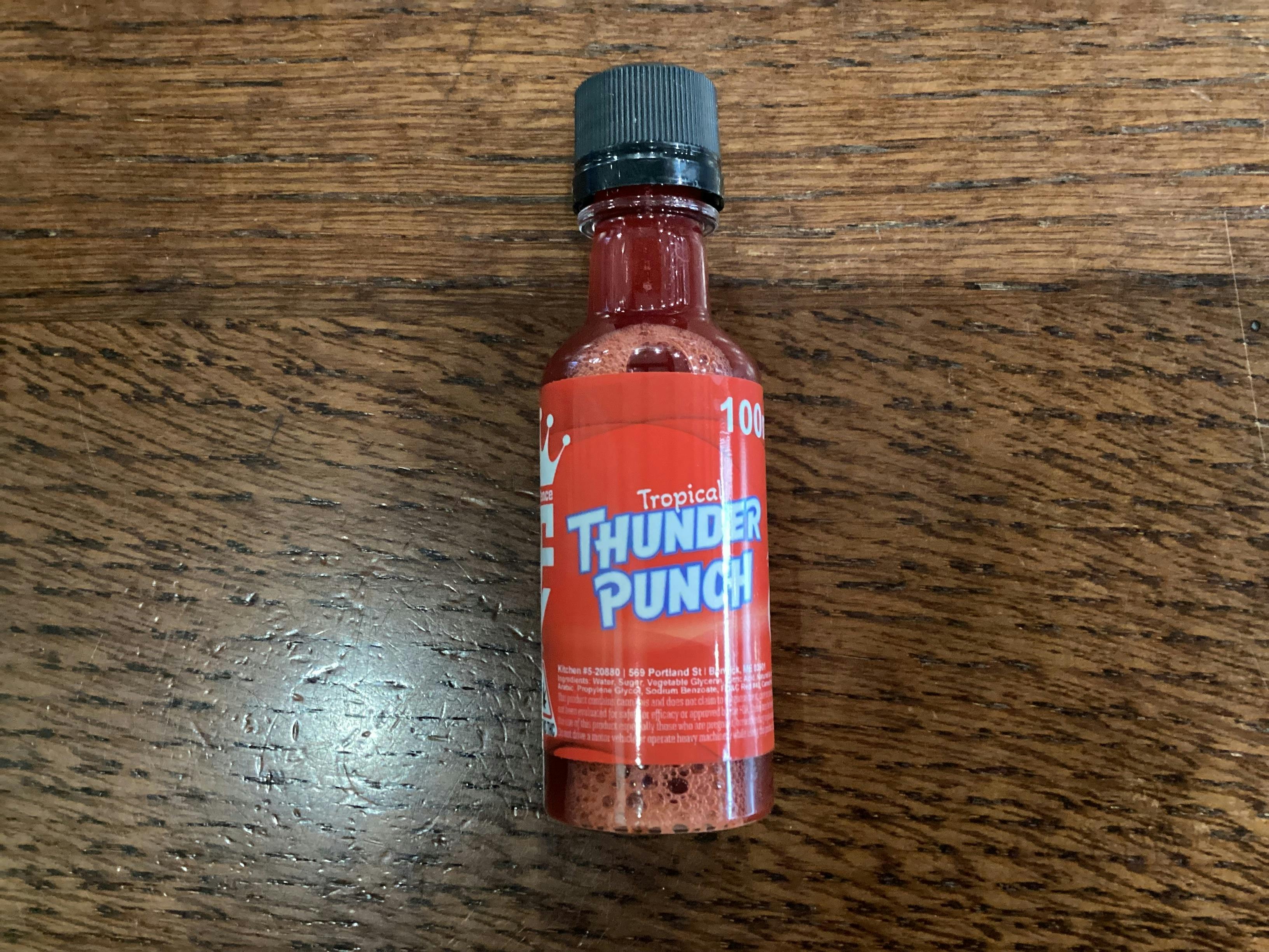 Tropical Thunder Punch Infused Shot | Non-carbonated | 100mg | 50mL