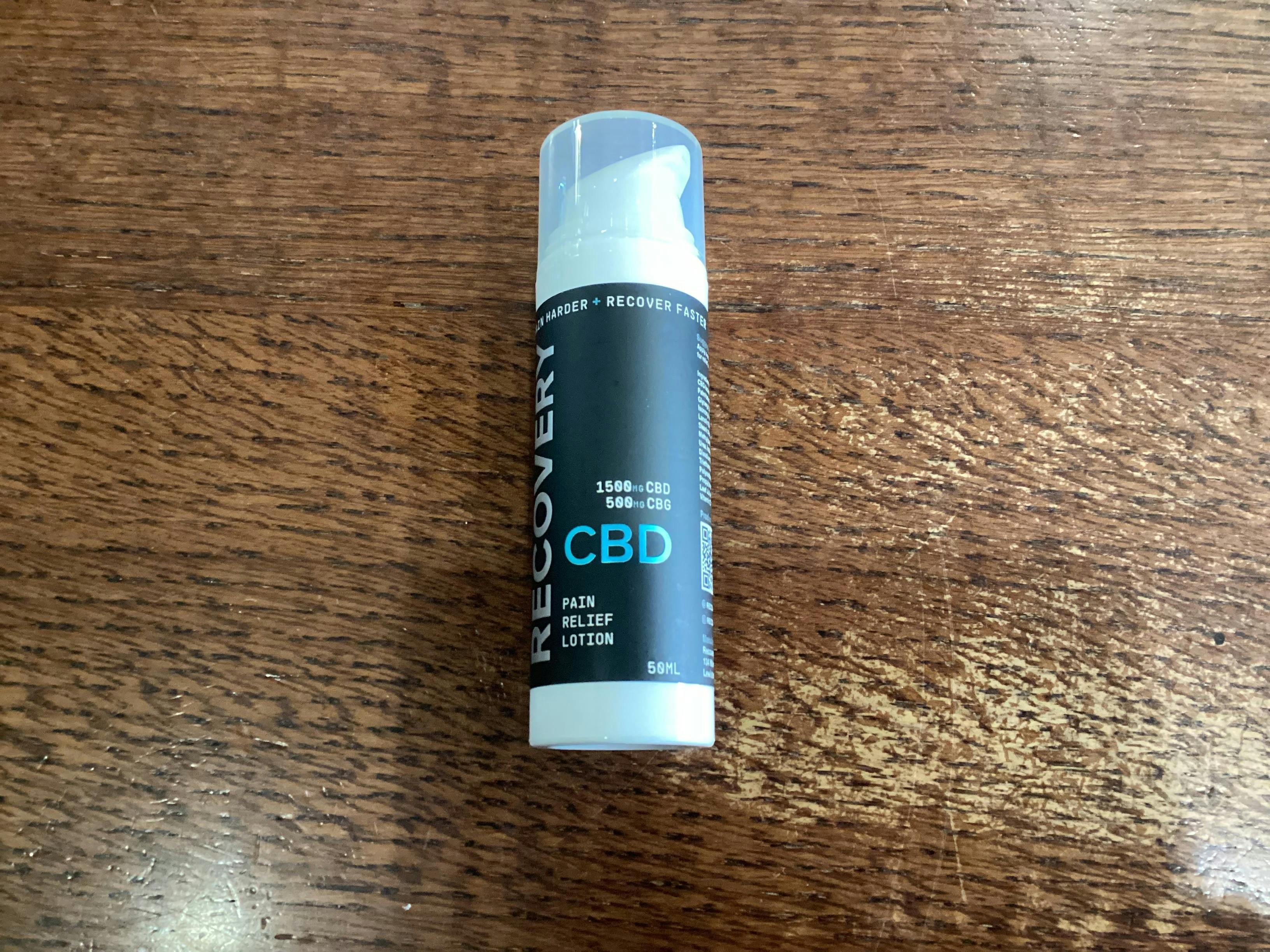RecoveryCBD | CBD:CBG 1500mg:500mg | Lotion