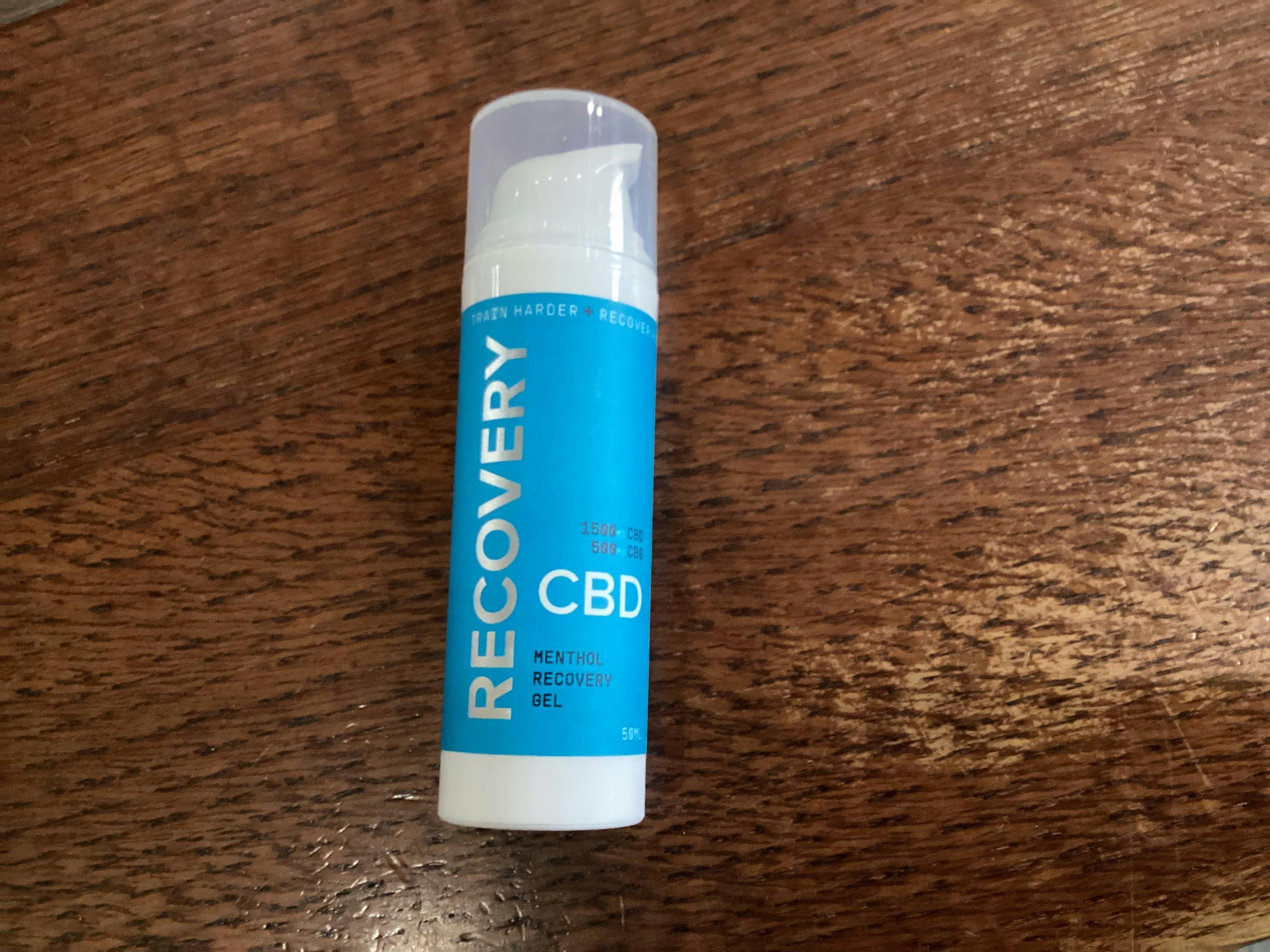 RecoveryCBD | CBD:CBG 1500mg:500mg | Menthol Gel