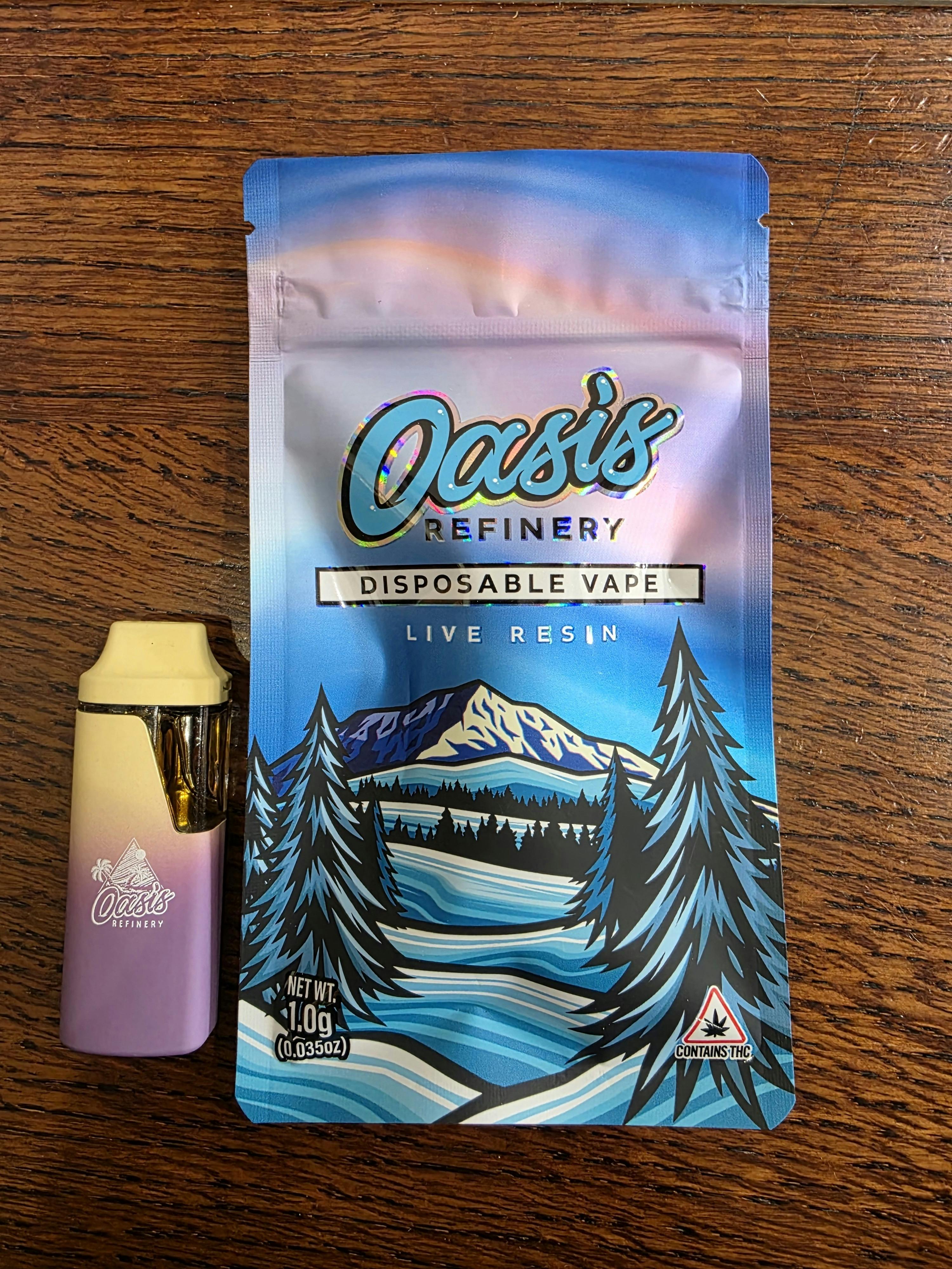 Oasis | Live Resin Disposable Vape | 1g