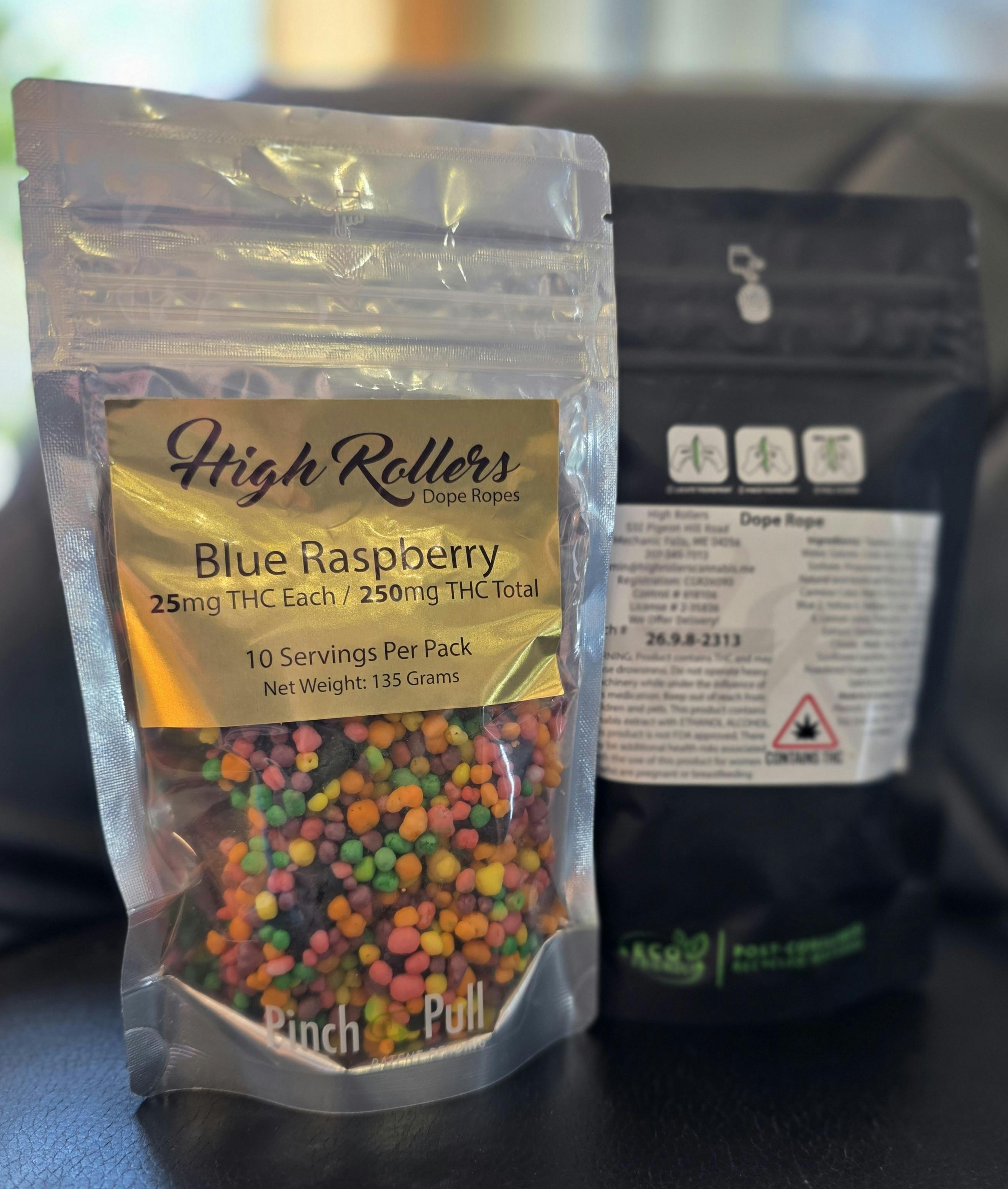 Blue Raspberry Nerd Bites | 25mg each/ 250mg per bag