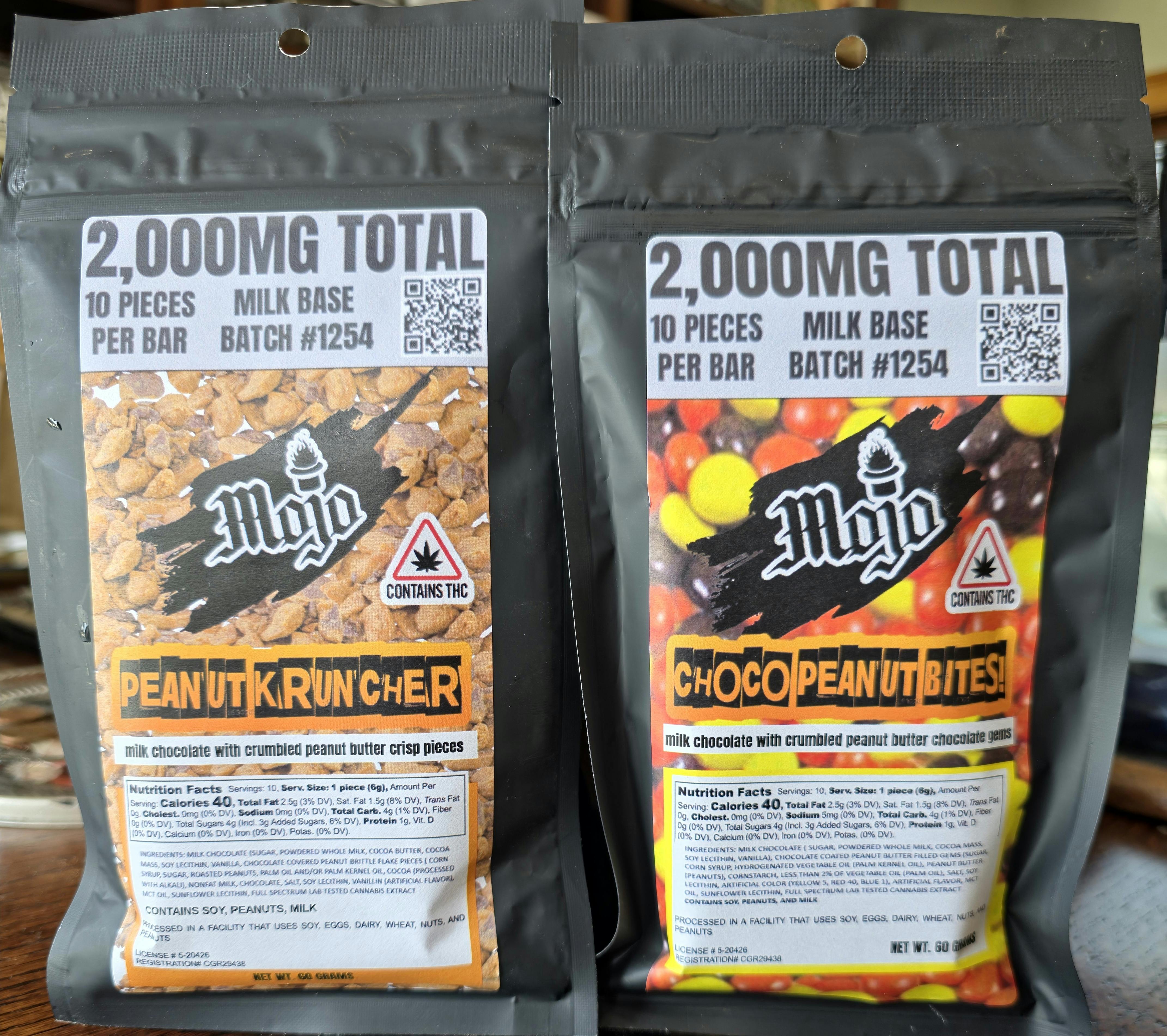 Mojo Medibles | Chocolate Bar | 2000mg