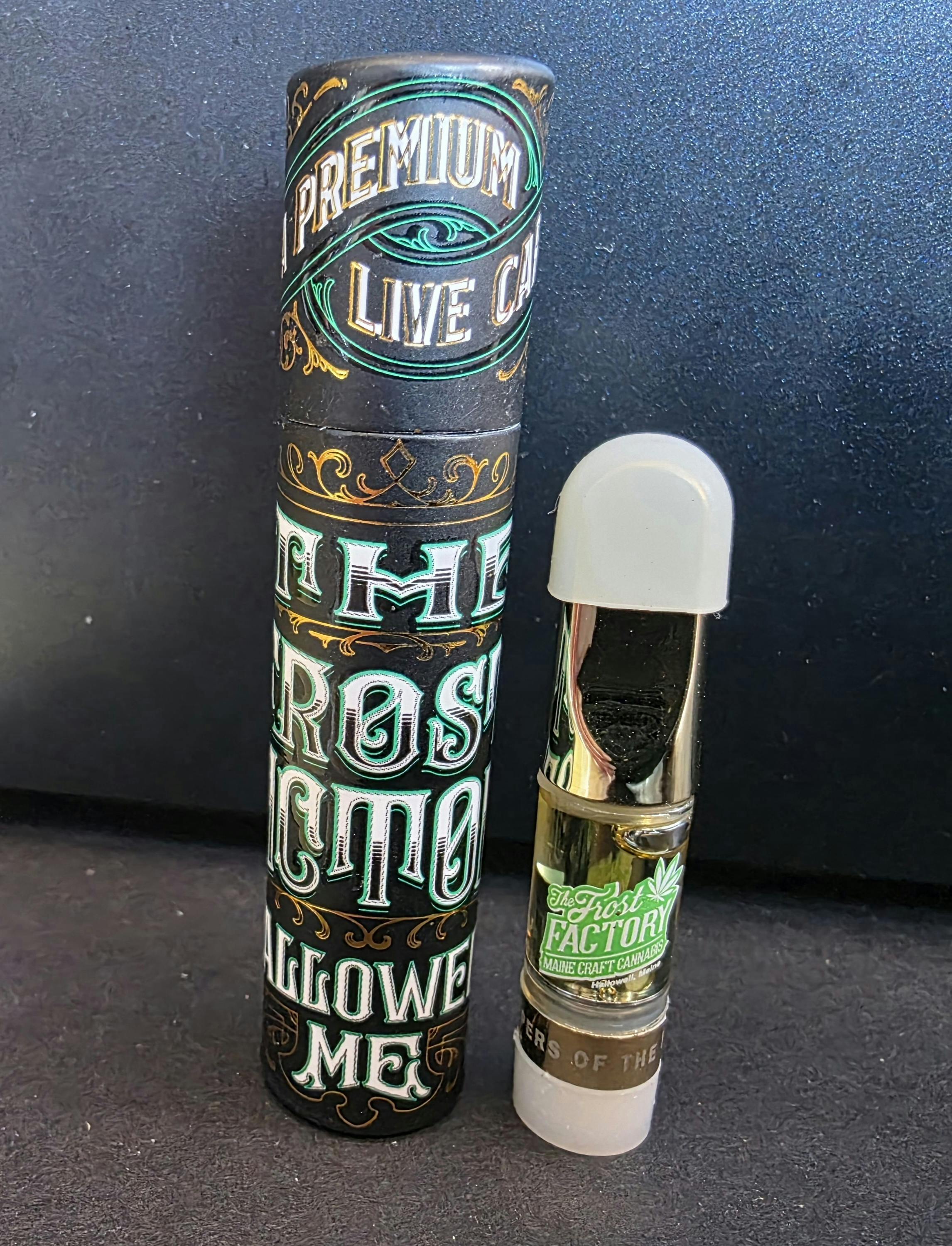 Black Cherry Fizz 1g Live Resin | The Frost Factory | 5/10 cartridge