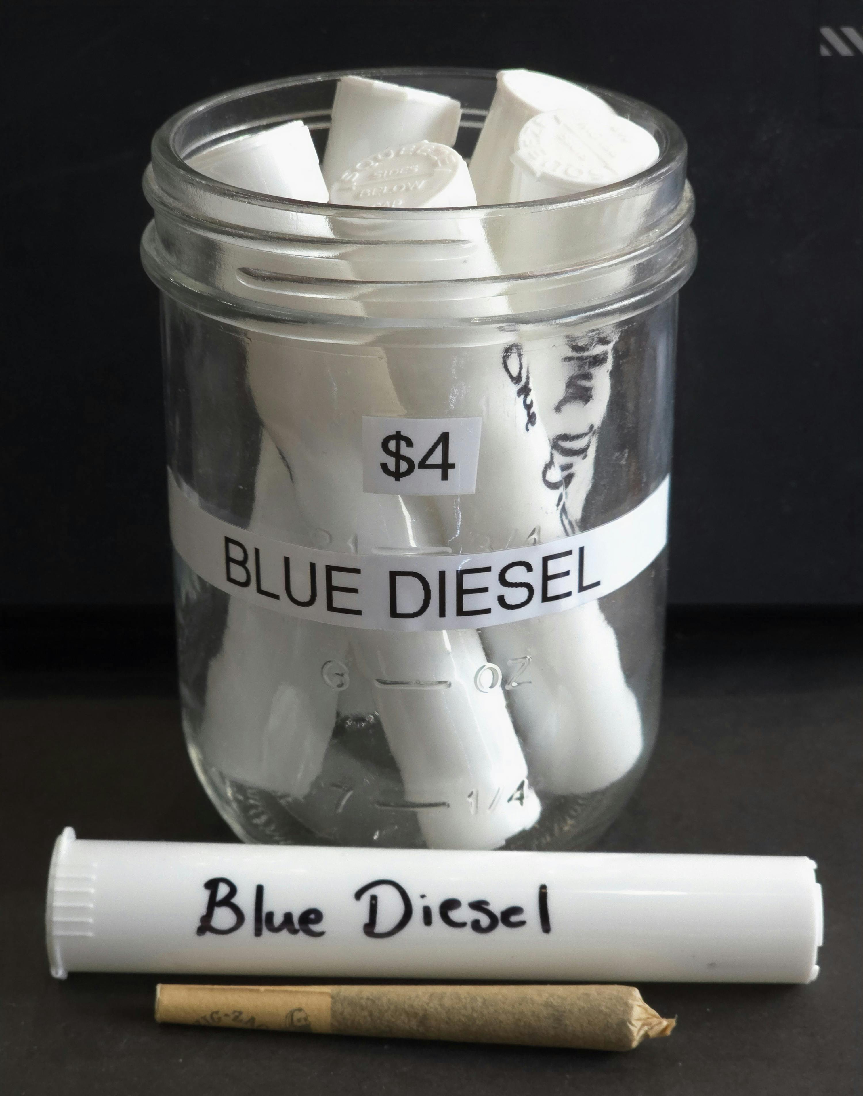 Blue Diesel Dogwalker | Hillside Farms | .5 Gram Pre Rolled Flower at The Frost Factory