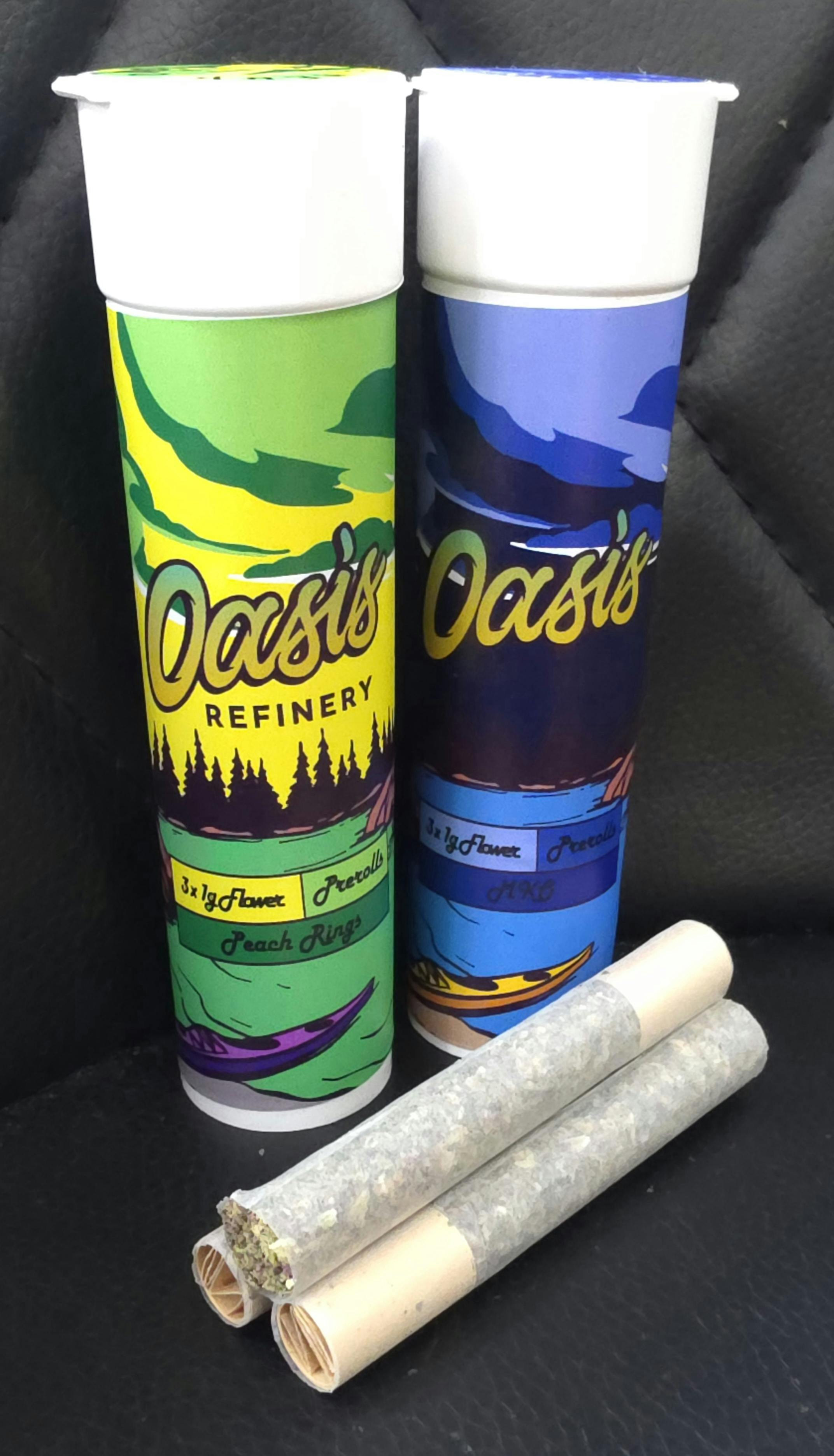 Oasis | 1g Prerolls | 3-pack