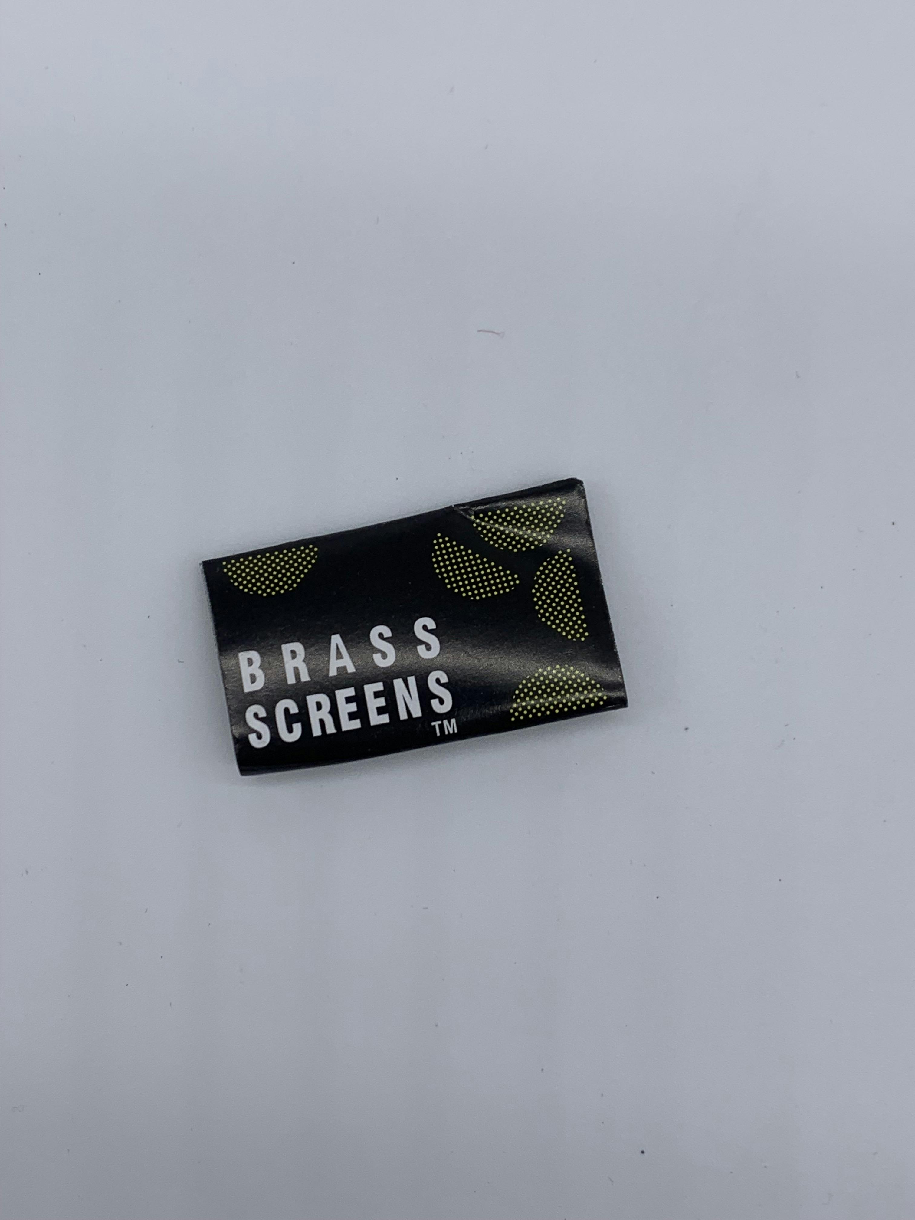 Pipe Screens - Brass