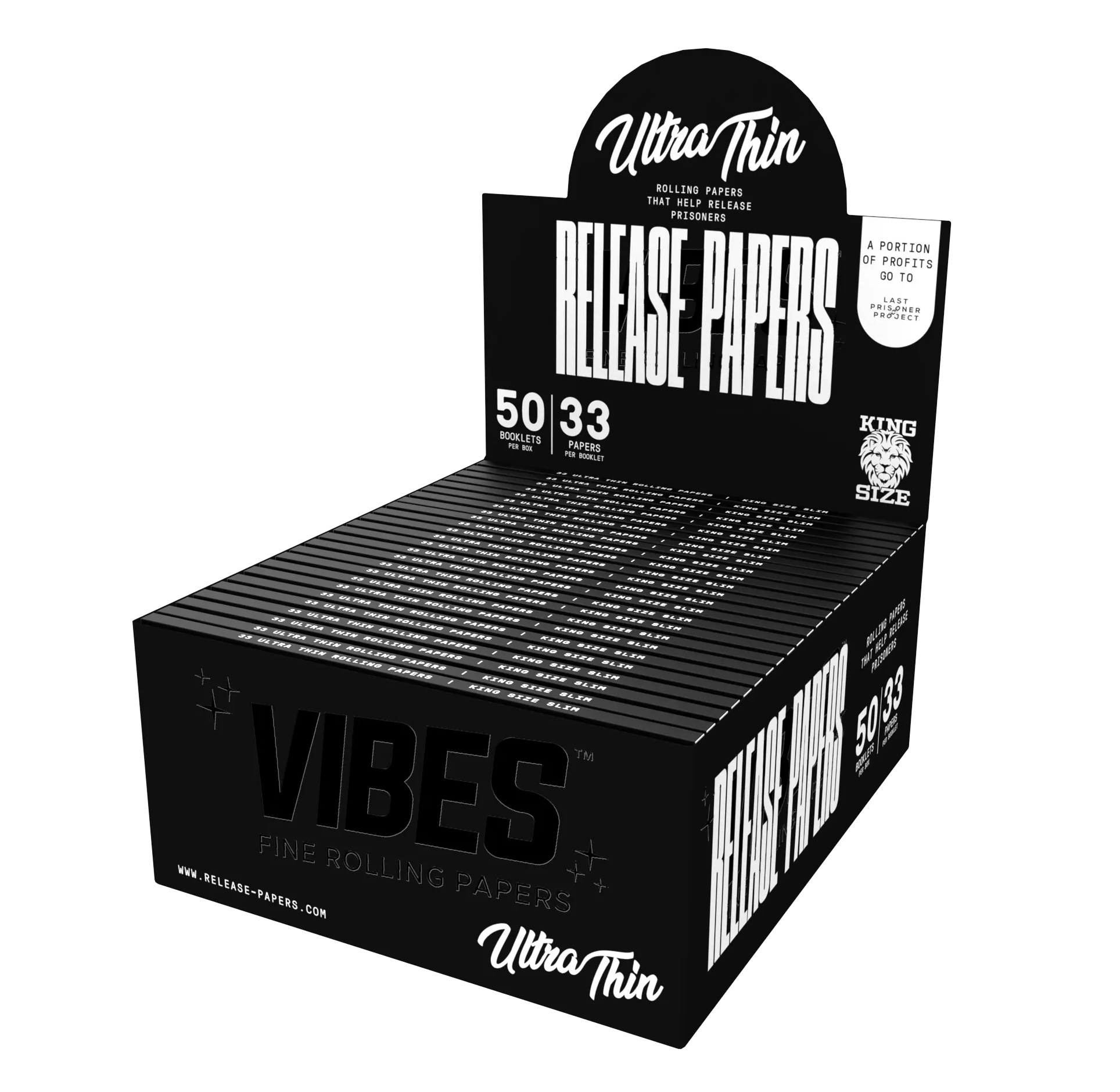 Vibes - Release Papers - King Slim Ultra-Thin