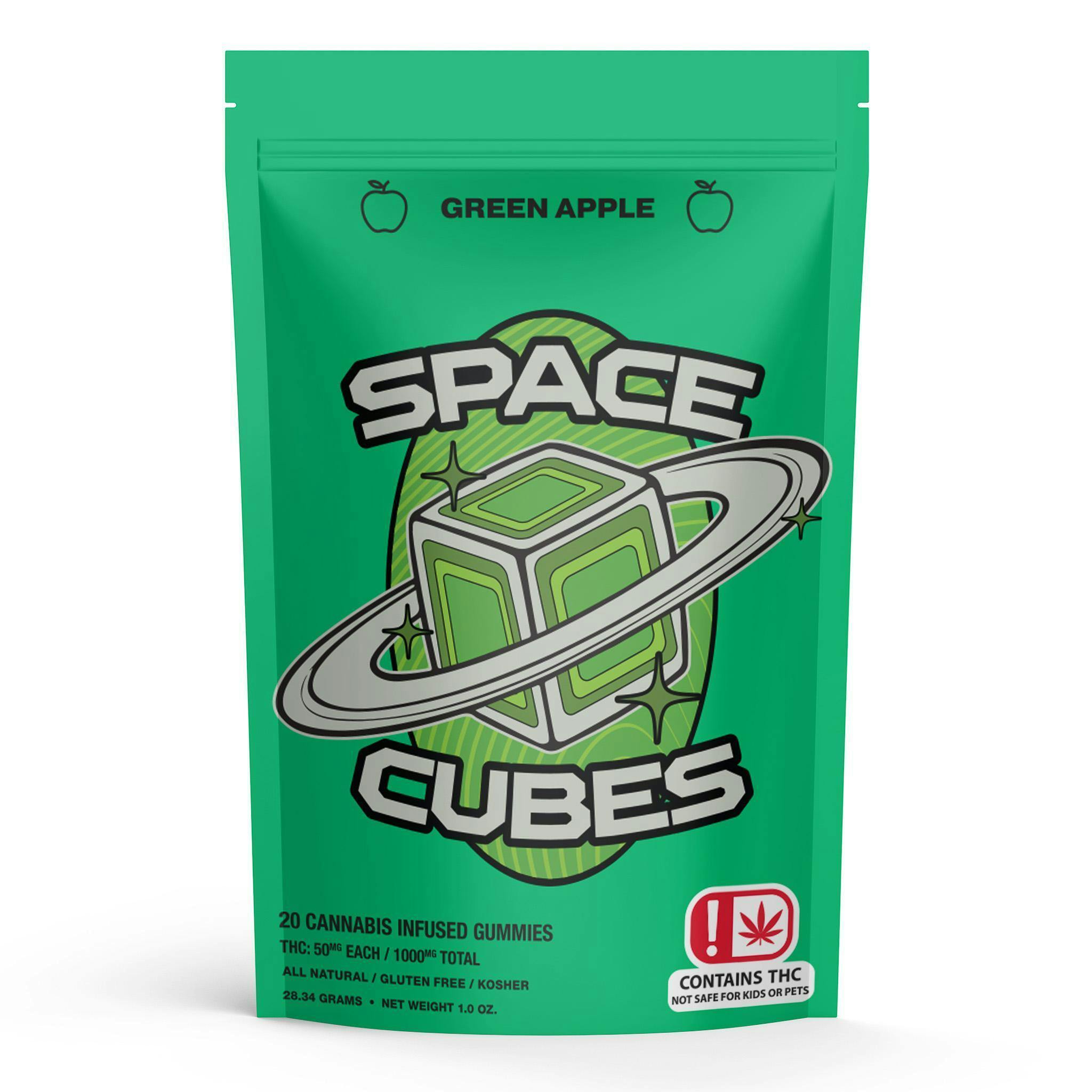 Green Apple Gummies | Gummies | 20pk | 50mg/ea
