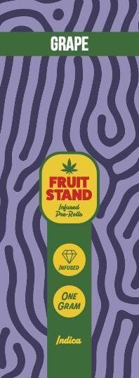 Fruit Stand | Grape | Infused Joint | 1g