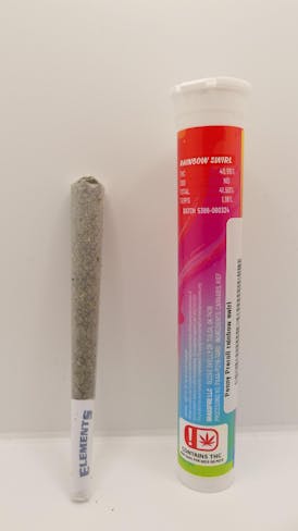 HALLOWEEN PENNY RAINBOW SWIRL PREROLL