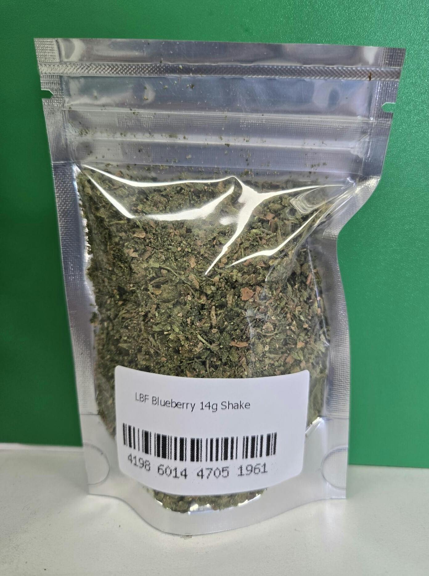 LBF Blueberry 14g Shake at LovingBud Dispensary LLC, with Drive Thru