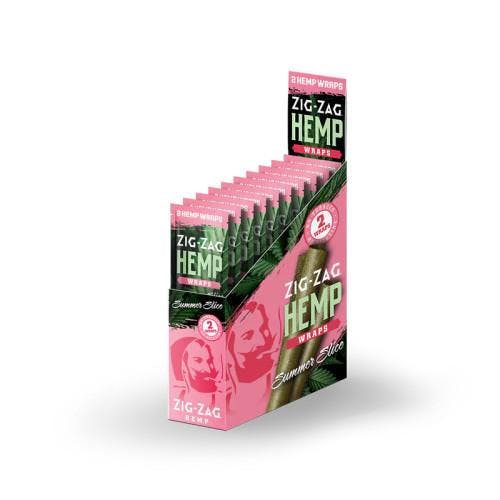 Zig Zag Summer Slice Hemp Wrap 2pk at LovingBud Dispensary LLC, with Drive Thru