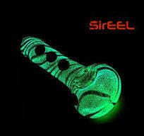 5" SirEEL Glow in the Dark Pipe at LovingBud Dispensary LLC, with Drive Thru